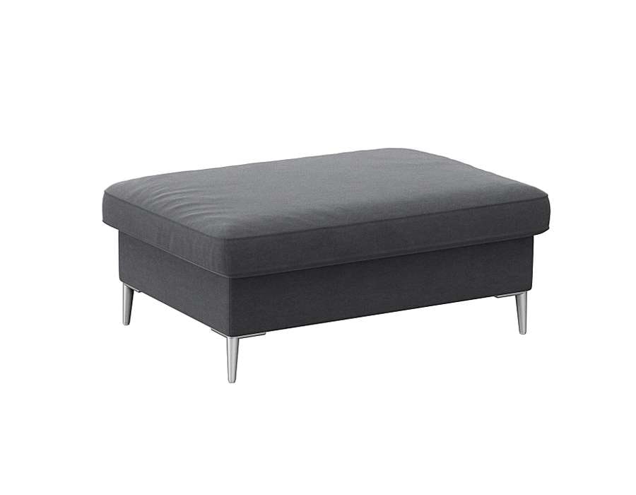 FLEXLUX Pouf »Fiore«, Kaltschaum, Füße Alu günstig online kaufen