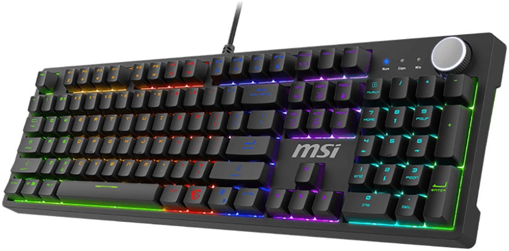 MSI Gaming-Tastatur »FORGE GK320« (Funktionstasten | Makro-Tasten | Ziffernblock)