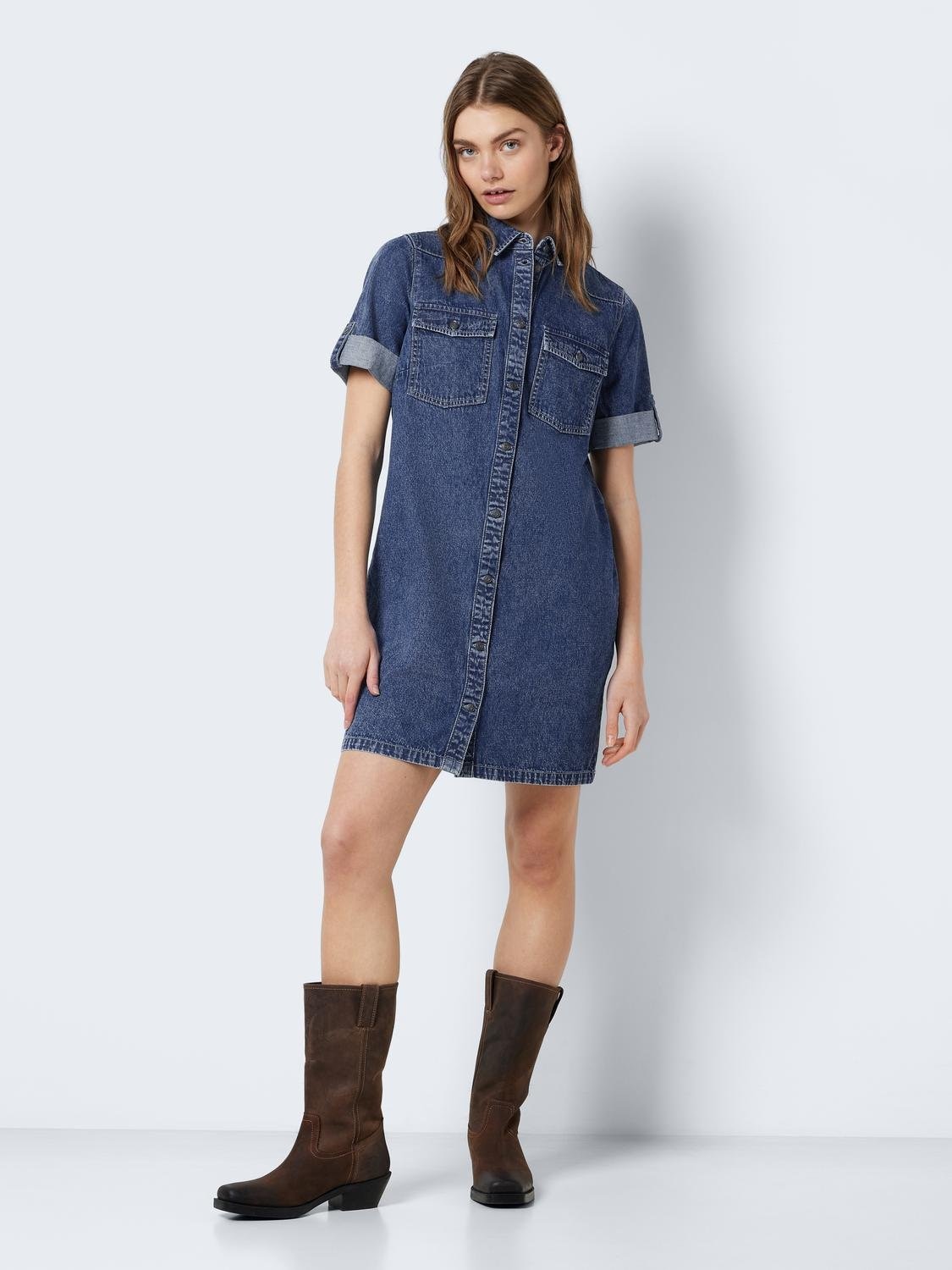 Noisy may Jeanskleid »NMNEW SIGNE S/S DENIM DRESS WG002MB NOOS«