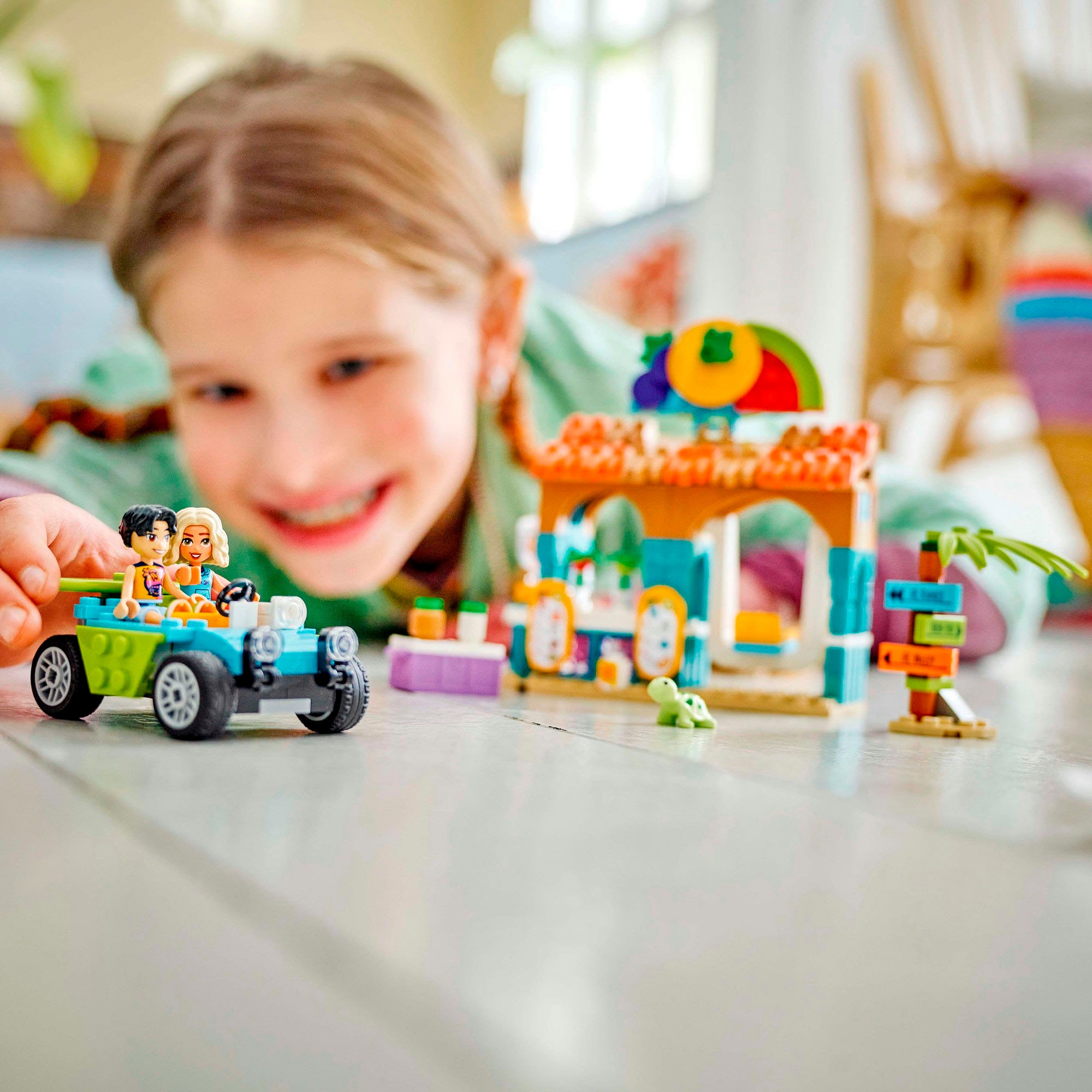 LEGO® Konstruktionsspielsteine »Smoothie-Stand am Strand (42625), LEGO Friends«, (213 St.), Made in Europe