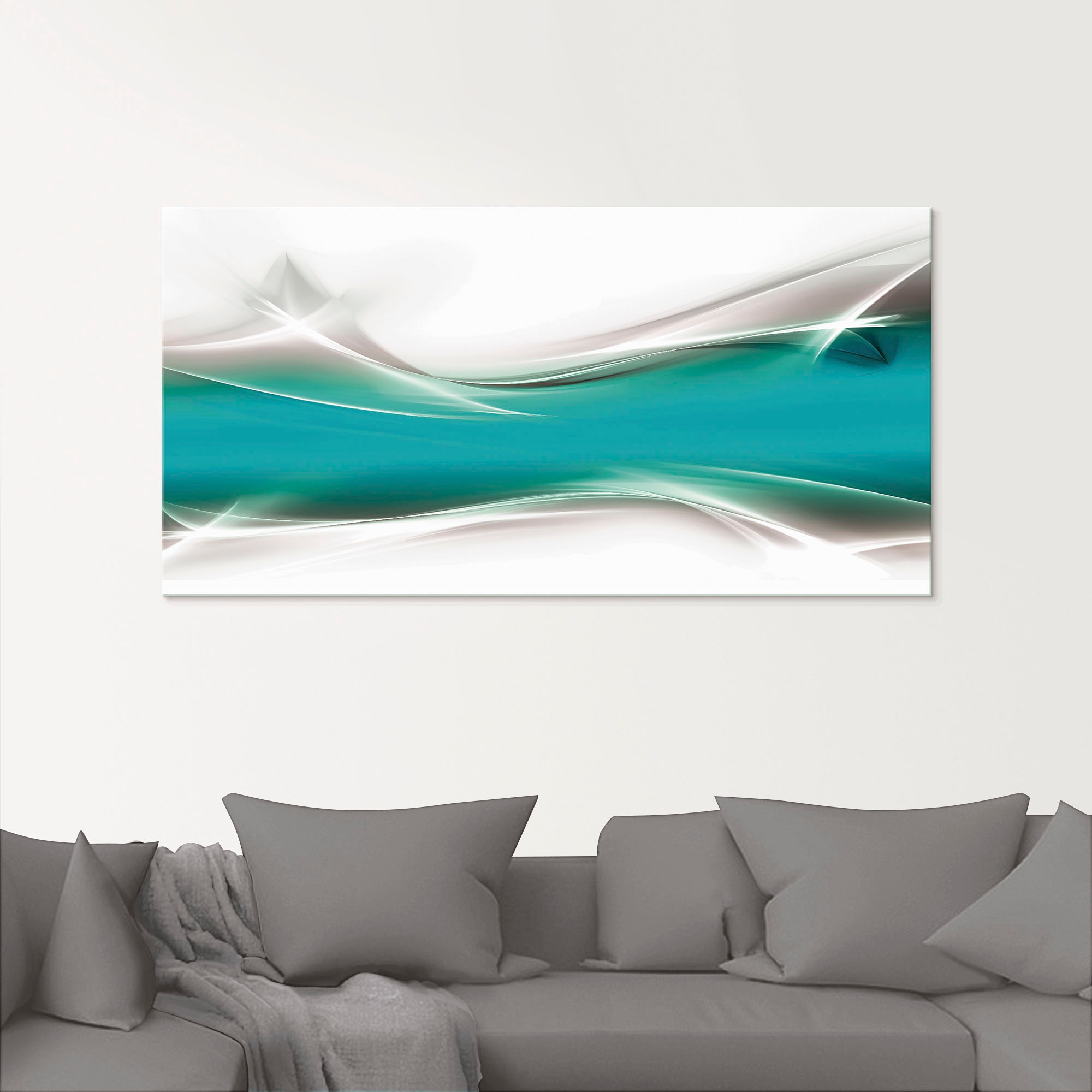 Artland Glasbild »Kreatives Element« Gegenstandslos 1 Stk. tlg. in verschie günstig online kaufen