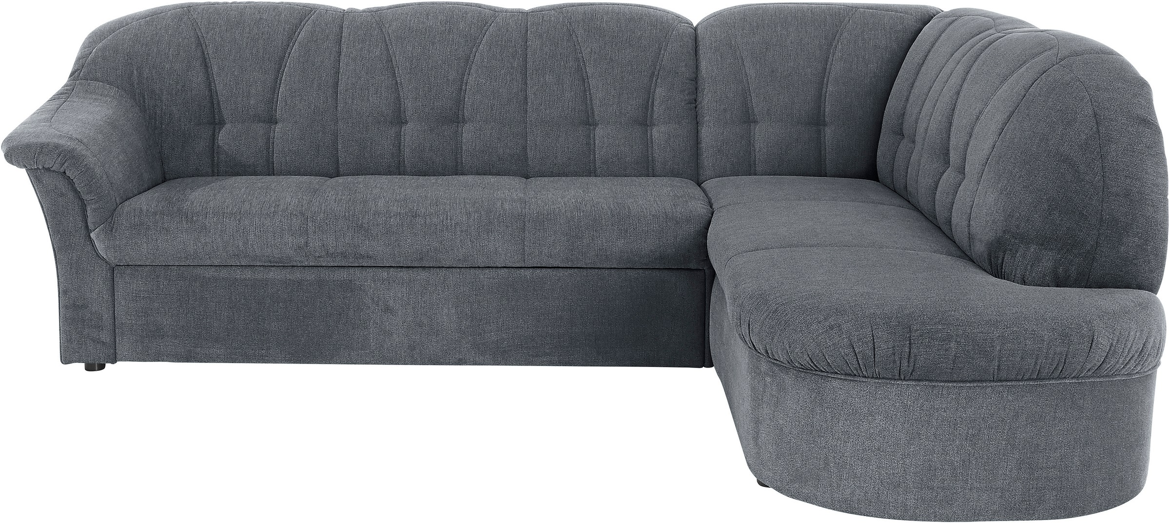 DOMO collection Ecksofa »Pegnitz, elegante Rückensteppung, zeitlose Formens günstig online kaufen