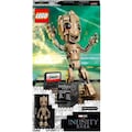 LEGO® Konstruktionsspielsteine »Ich bin Groot (76217), LEGO® Marvel«, (476 St.), Made in Europe