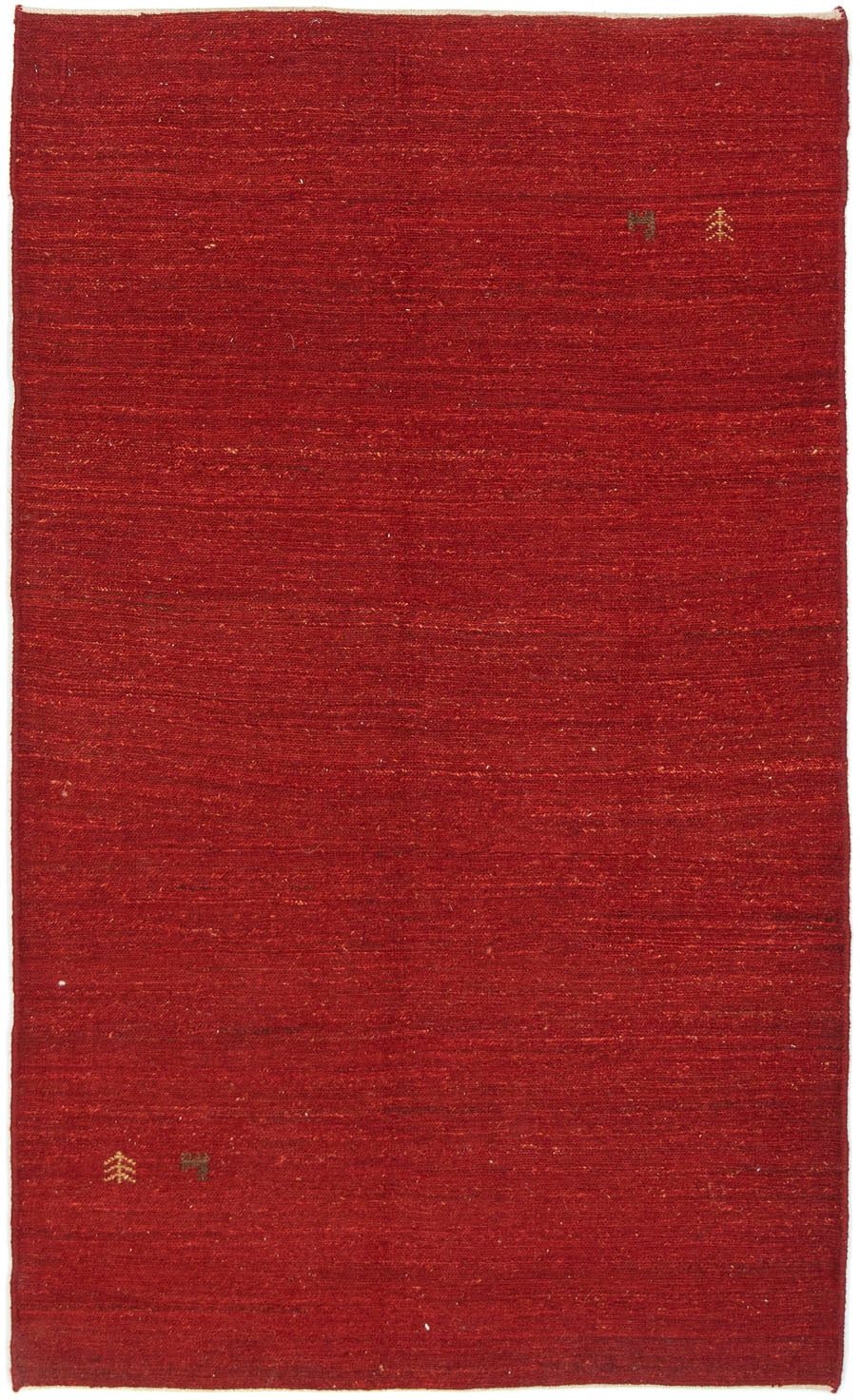 morgenland Wollteppich »Gabbeh Teppich handgeknüpft rot«, rechteckig, 18 mm günstig online kaufen