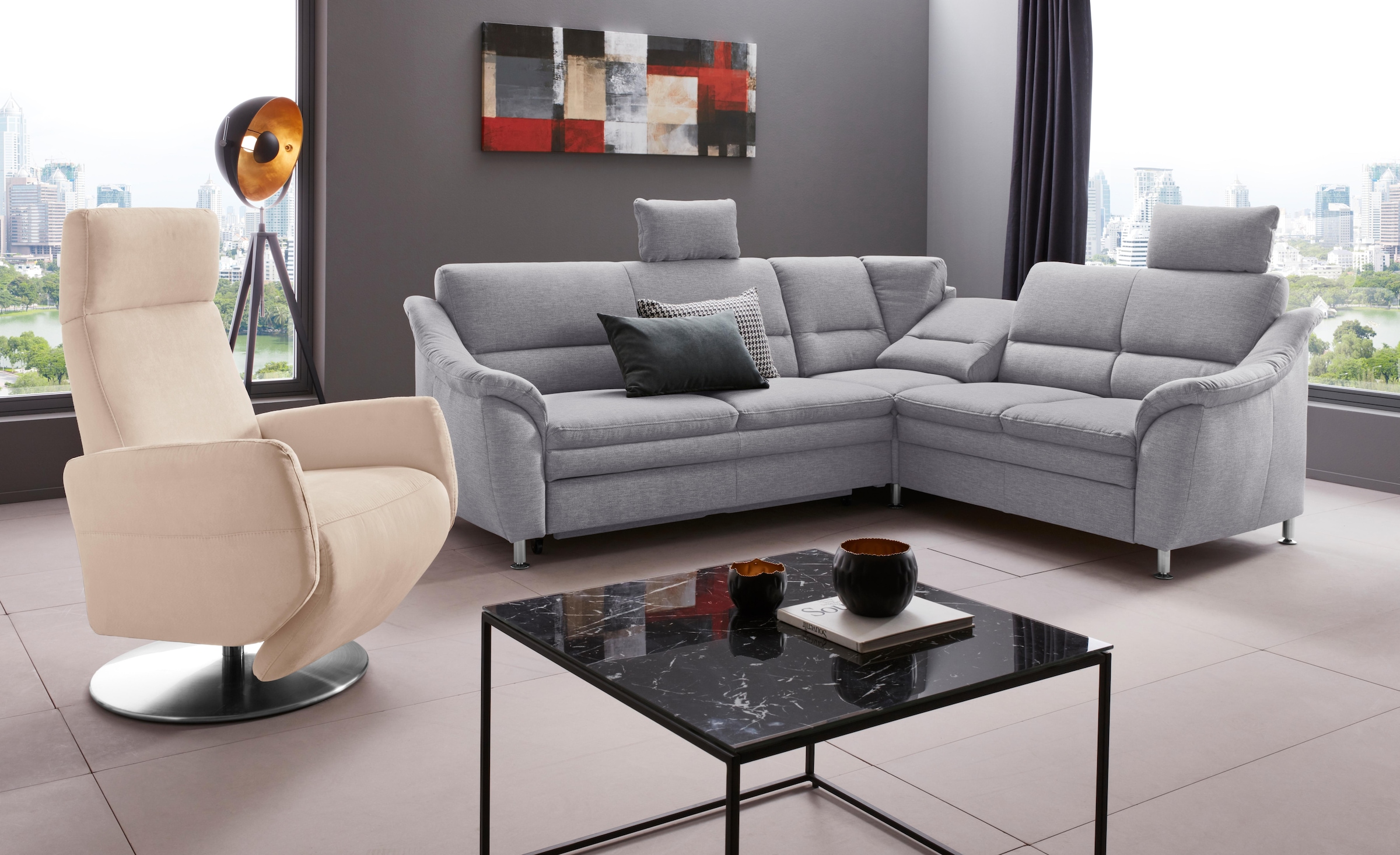 sit&more TV-Sessel »Kobra«, manuelle Relaxfunktion