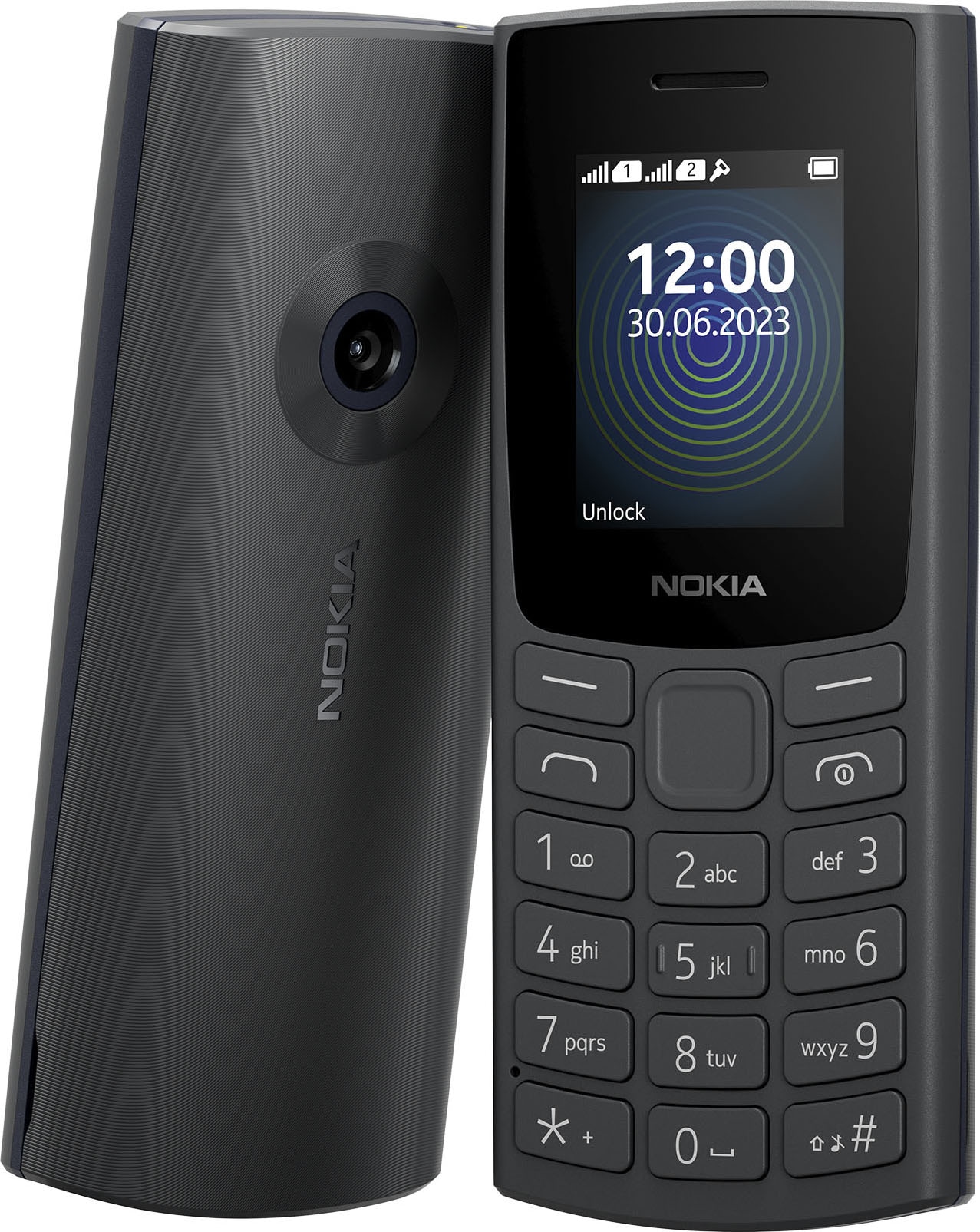 Nokia Klapphandy »2660 auf 0,3 bestellen Speicherplatz, MP 7,11 GB Flip«, Rechnung cm/2,8 Kamera 0,13 Zoll, schwarz