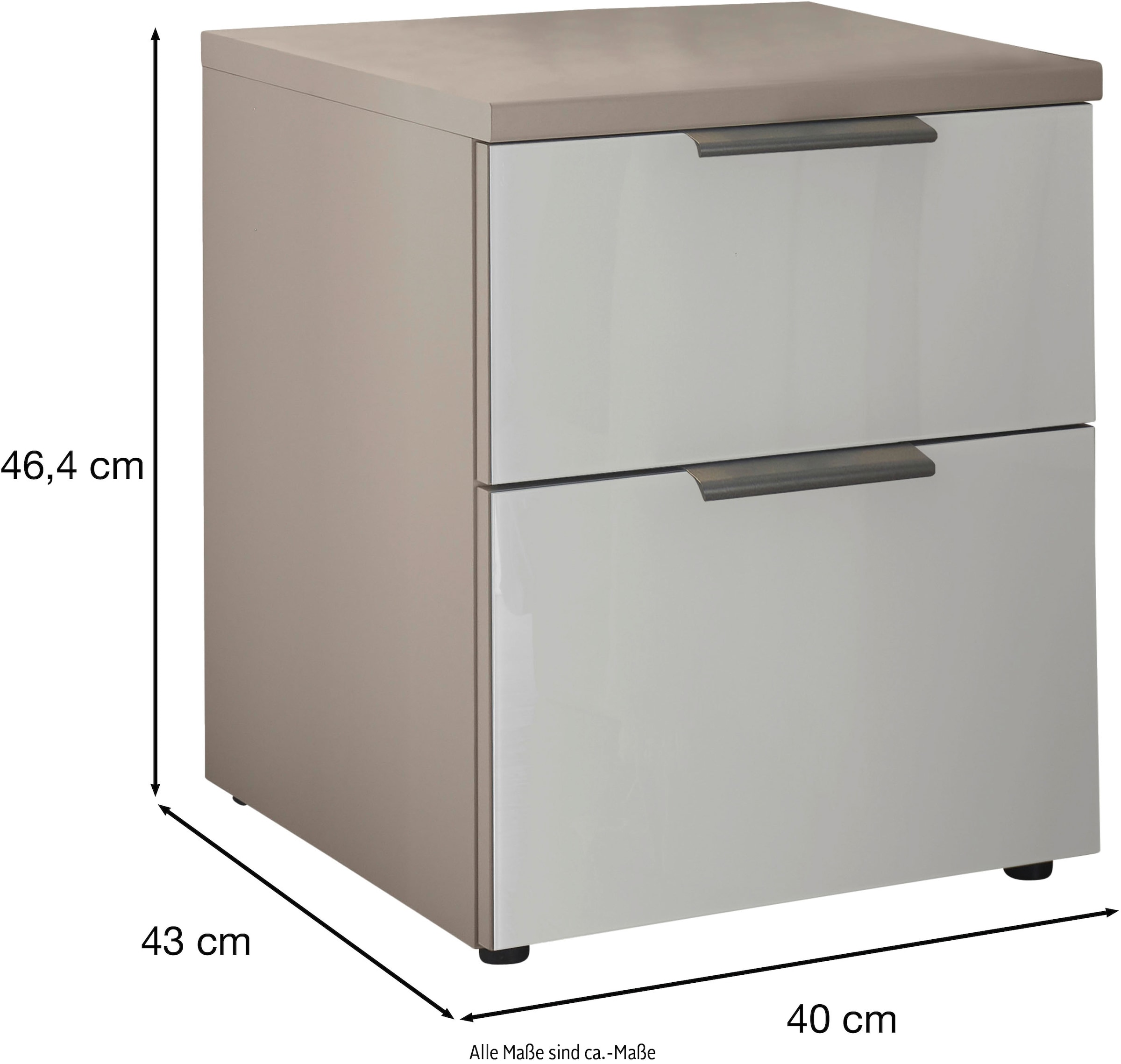 WIEMANN Nachtkonsole »Como« vormontiert
