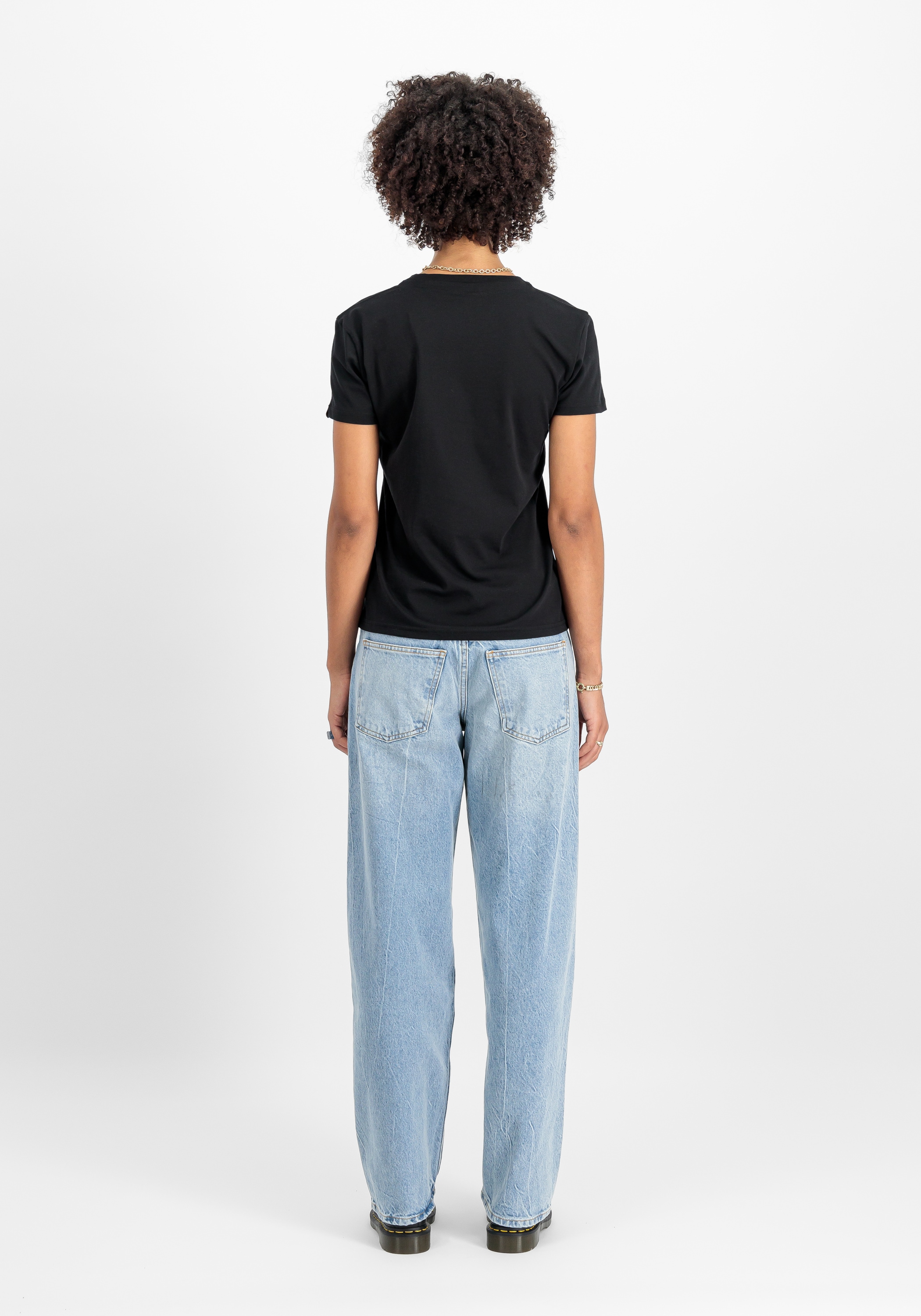 Alpha Industries T-Shirt »Alpha Industries Women - T-Shirts Basic T Small Logo Women«