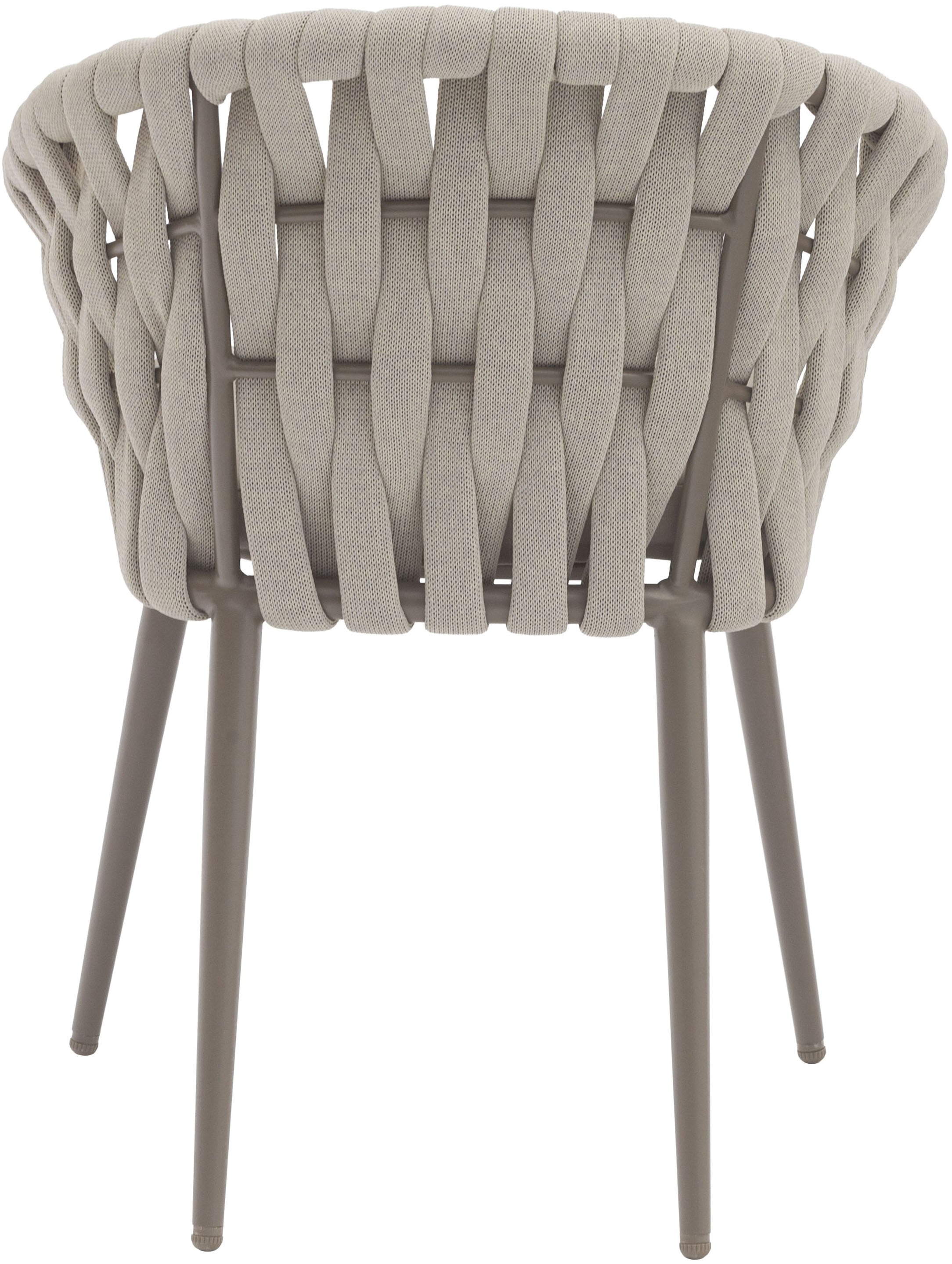 Destiny Gartensessel »MOLINO« Set, 2 Stk. tlg. Aluminium, Rope