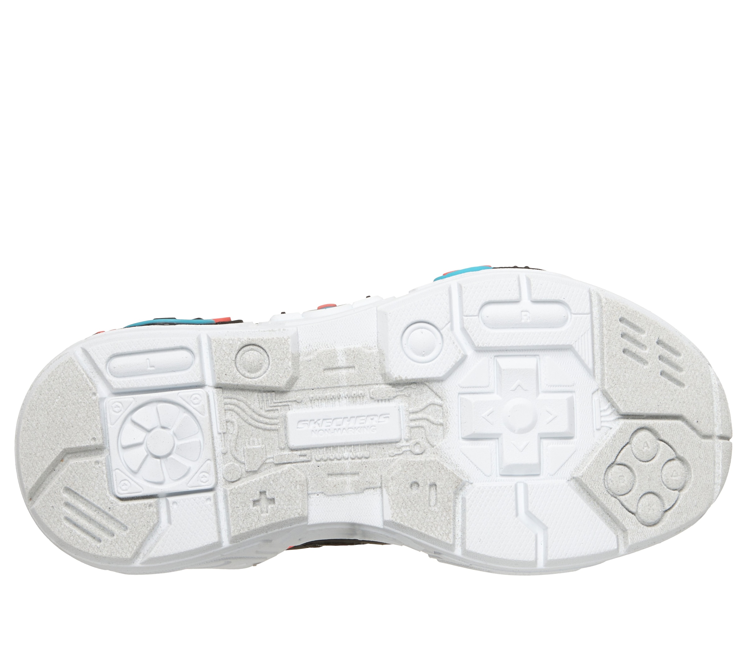 Skechers Sneaker »GAMETRONIX 3.0«  Klettschuh, Größenschablone zum Download
