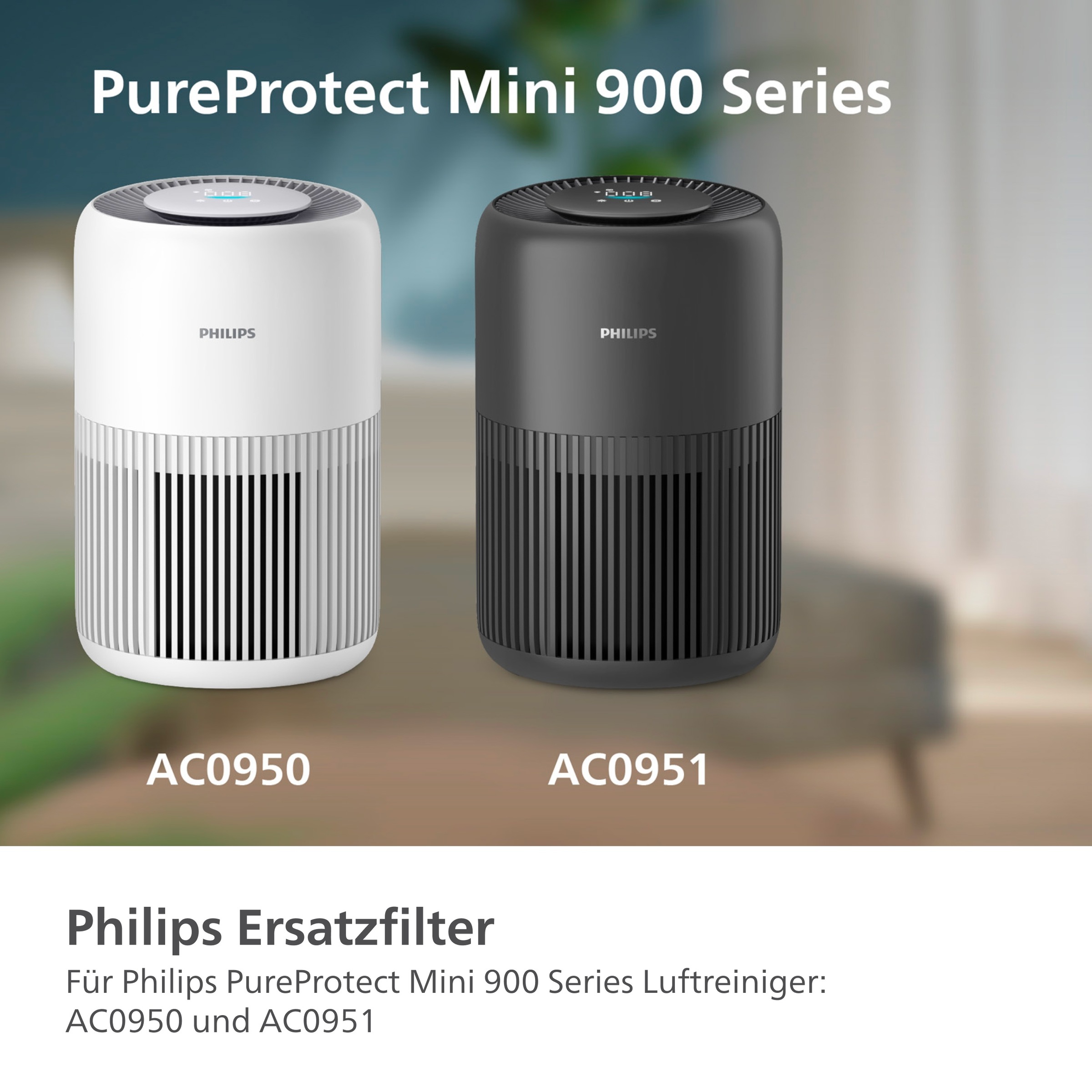 Philips Ersatzfilter »FY0910/30 HEPA NanoProtect Filter«, (1 tlg.), bis zu 1 Jahr verwendbar, 1 Filter im Lieferumfang