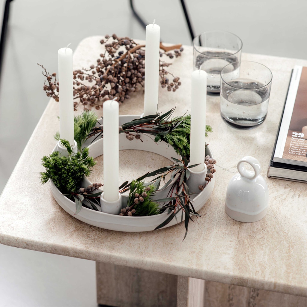 like. by Villeroy & Boch Weihnachtsfigur »Tischglocke Winter Glow ø 6,6 cm beige«