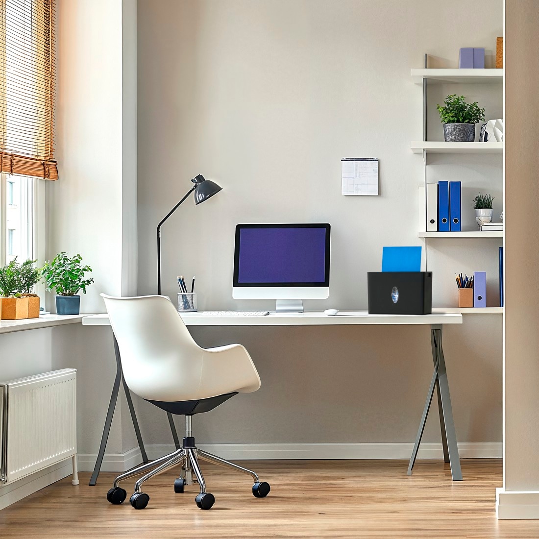 Hama Aktenvernichter »Aktenvernichter Partikelschnitt (Papier + Plastik, Korb, 4 Blatt, P4)« Mit Papierkorb, 4 x 33 mm Schnitzel, Automatik, Rücklauf