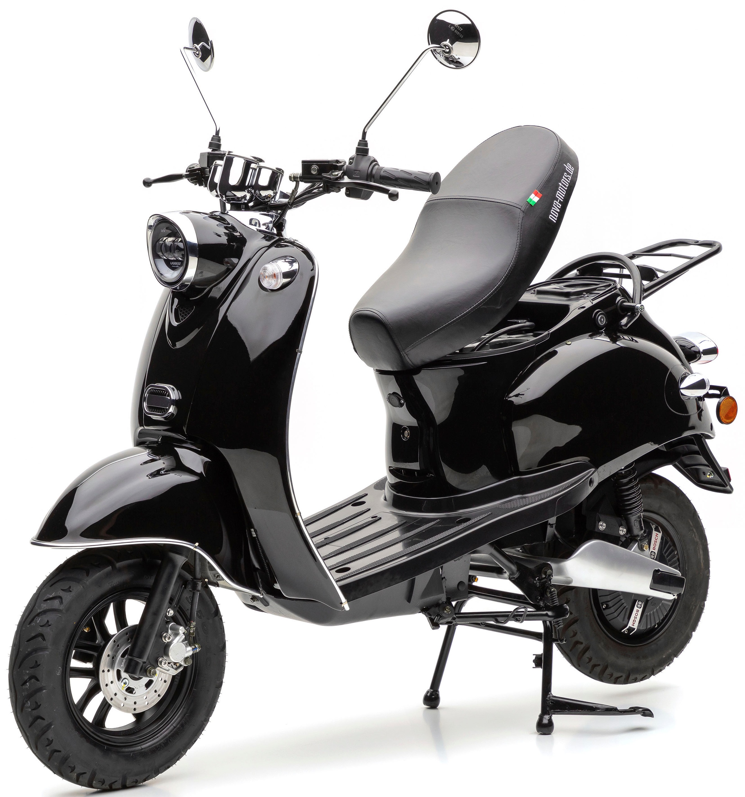 Nova Motors E-Motorroller »eRetro Star Li«, bis zu 40 km Reichweite, härteverstellbare Dual-Stoßdämpfer hinten