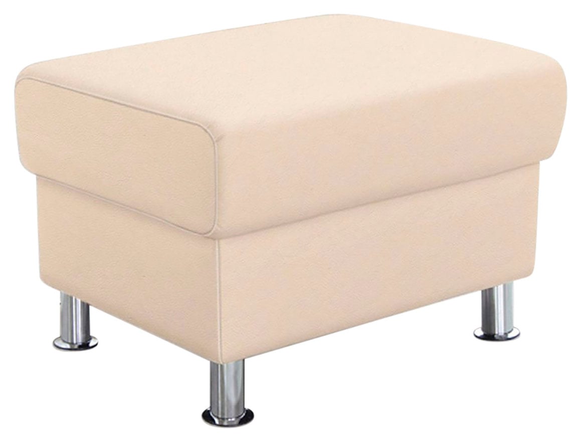 TRENDMANUFAKTUR Hocker »Rondo, Polsterhocker zur Serie, Breite 67 cm, Füße günstig online kaufen