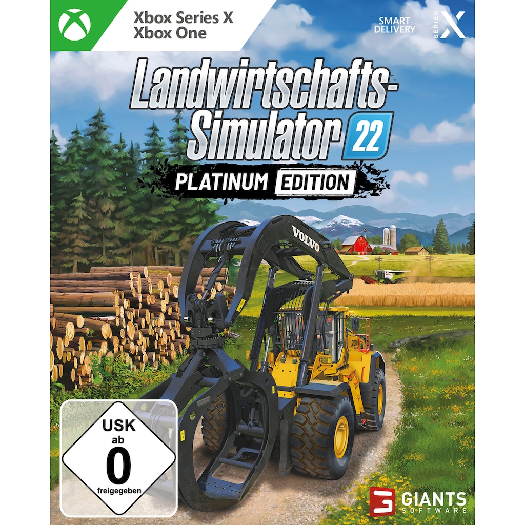 Astragon Spielesoftware »Landwirtschafts-Simulator 22: Platinum-Edition«, Xbox One-Xbox Series X