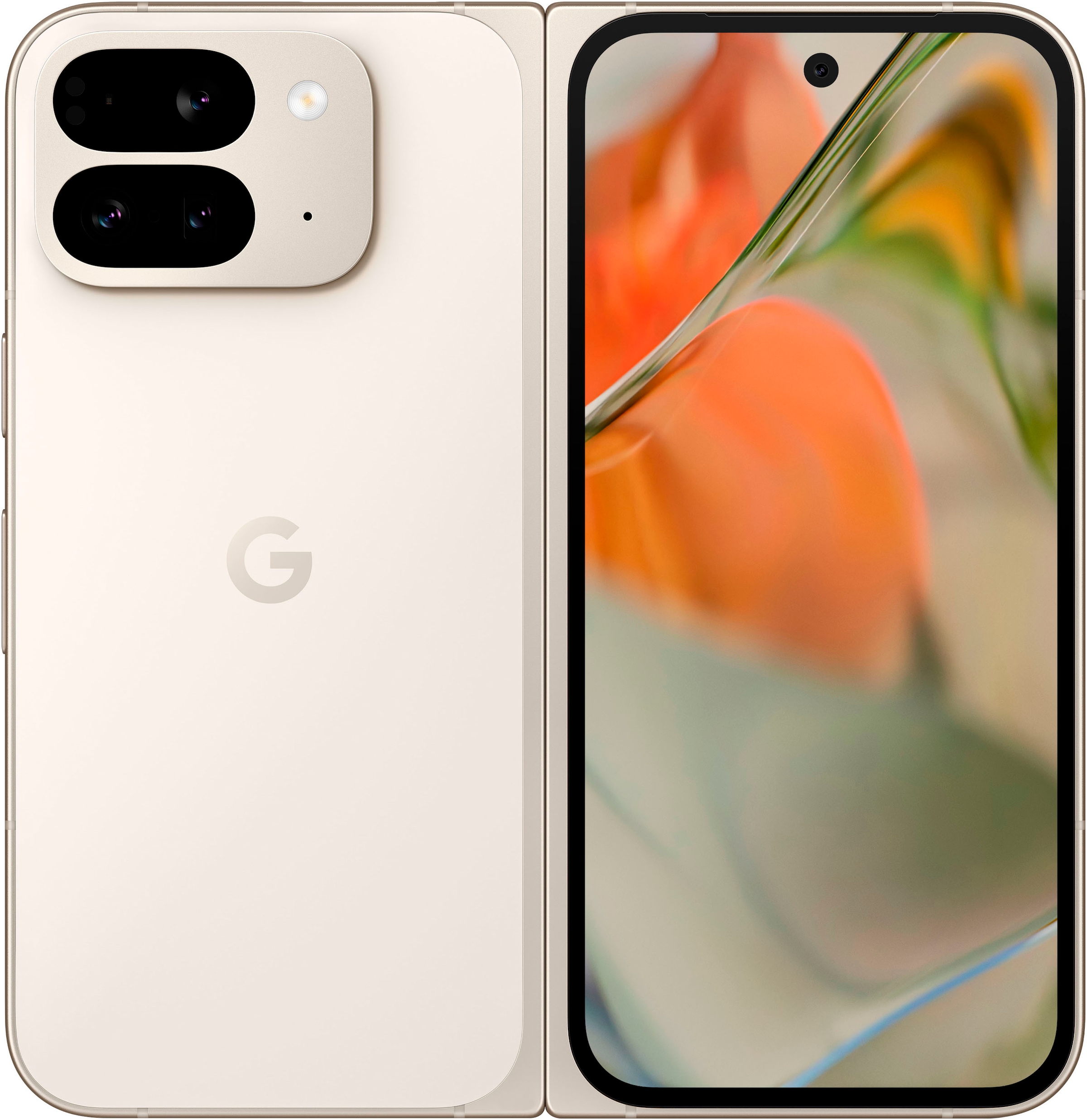 Google Smartphone »Pixel 9 Pro Fold, 256 GB«, Porcelain