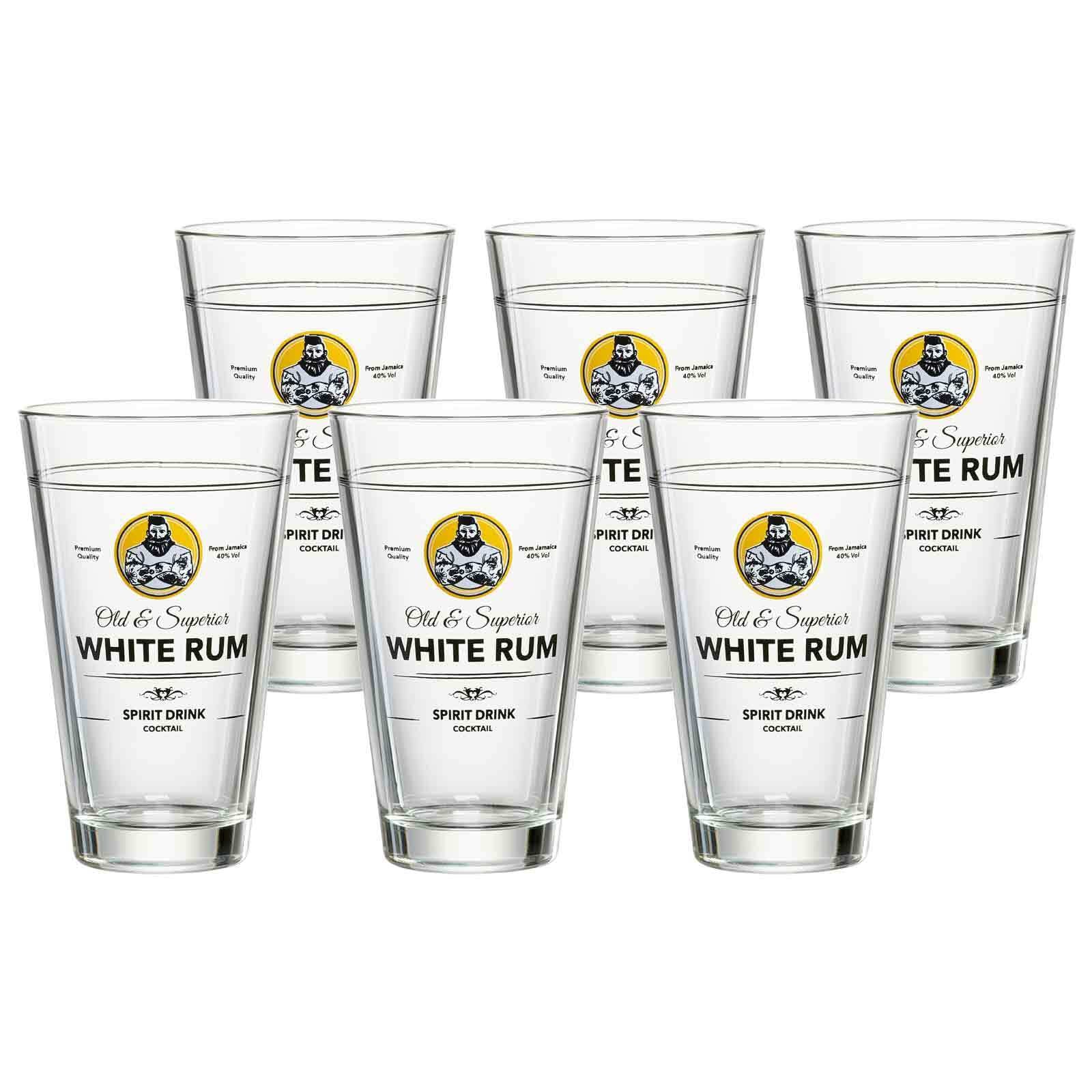 Ritzenhoff & Breker Longdrinkglas »White Rum Becher SPIRITS 330 ml 6er Set günstig online kaufen