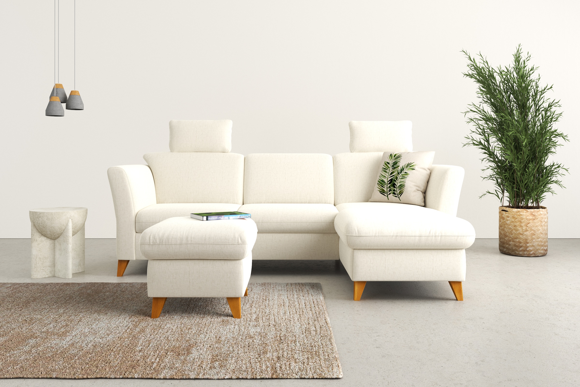 Home affaire Polsterhocker »Trelleborg«, passend zur Serie "Trelleborg", incl. Stauraum