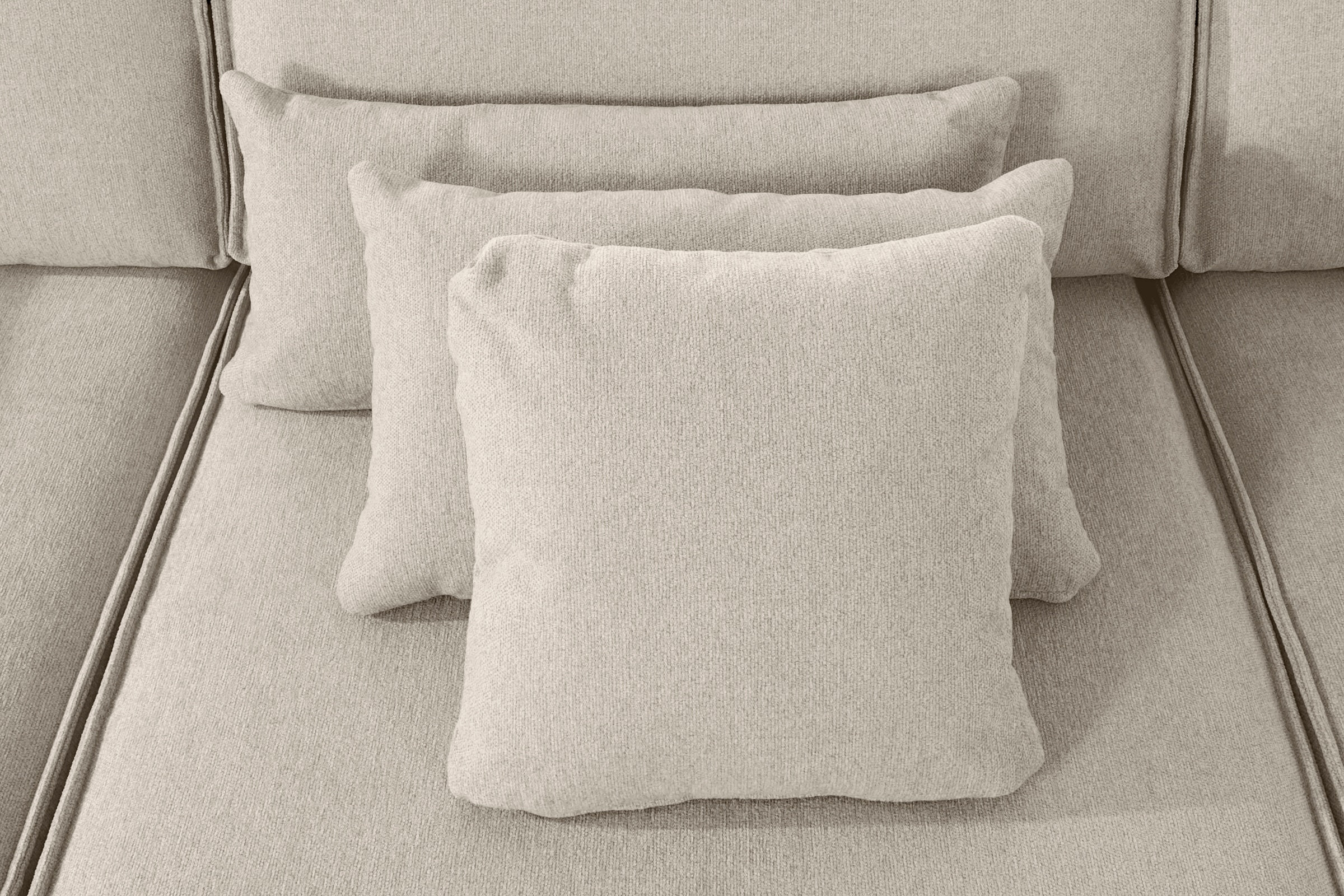 RAUM.ID Ecksofa »Florid L-Form«, 3 Teile, bestehend aus Modulen, viele Bezugsqualitäten, auch in Cord