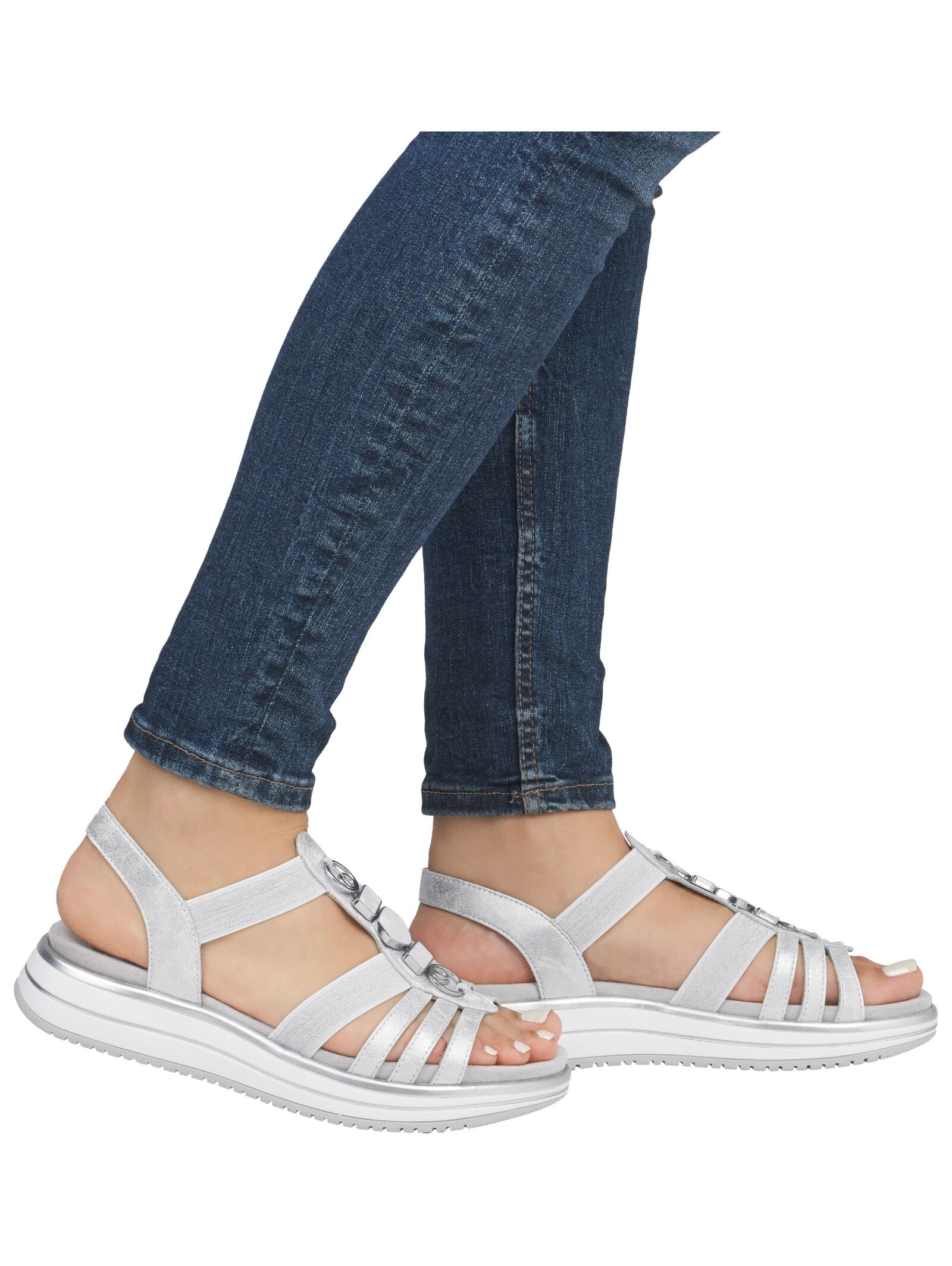 Remonte Riemchensandale »Remonte Sandalen Lederimitat«