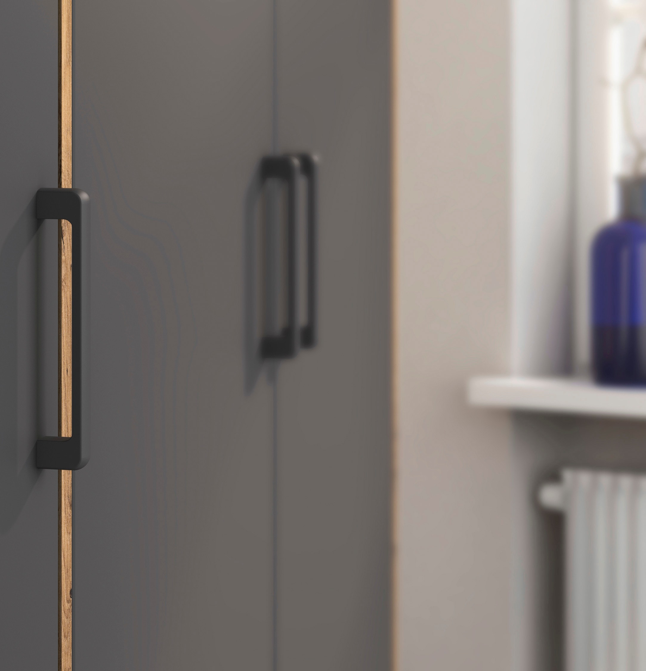 rauch Kleiderschrank »VOYAGER Otto´s Choice Garderobe Wäscheschrank TOPSELLER Schlafzimmer«, (in 3 verschiedenen Ausstattungen BASIC/CLASSIC/PREMIUM), Schrank mit modernen Griffen in viel Stauraum MADE IN GERMANY