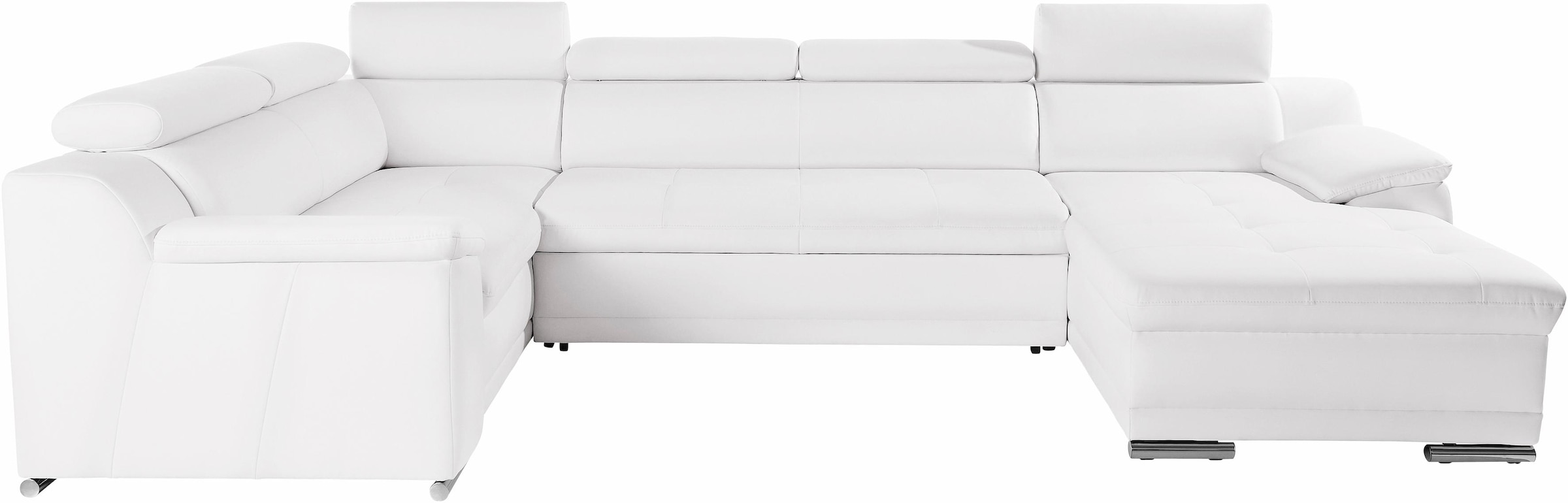 sit&more Wohnlandschaft »Top Andiamo U-Form«, mit Kopfteilverstellung, wahlweise mit Bettfunktion