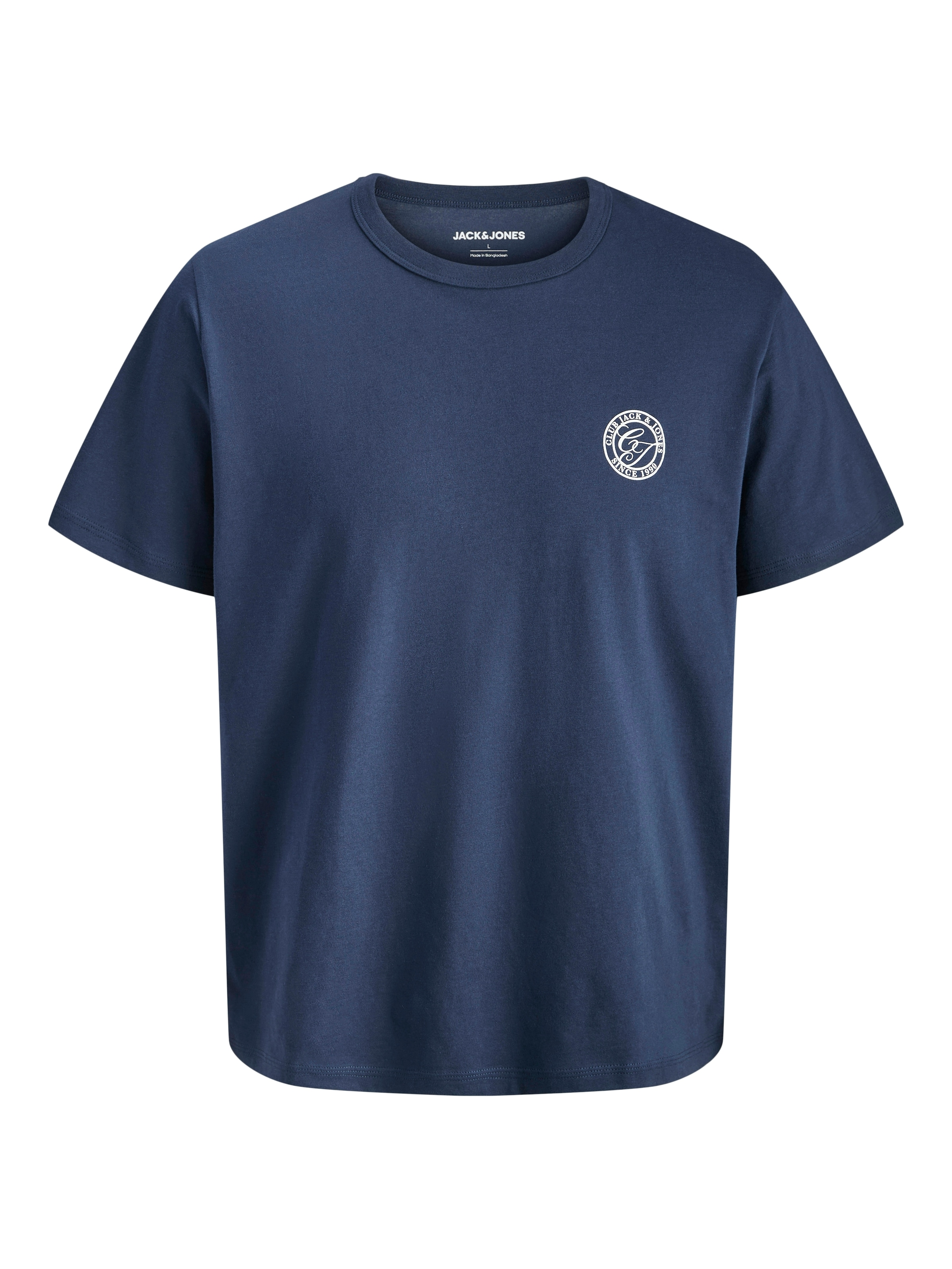 Jack & Jones Junior T-Shirt »JJALLIANCE TEE SS CREW NECK JNR« mit rundem Logopatch