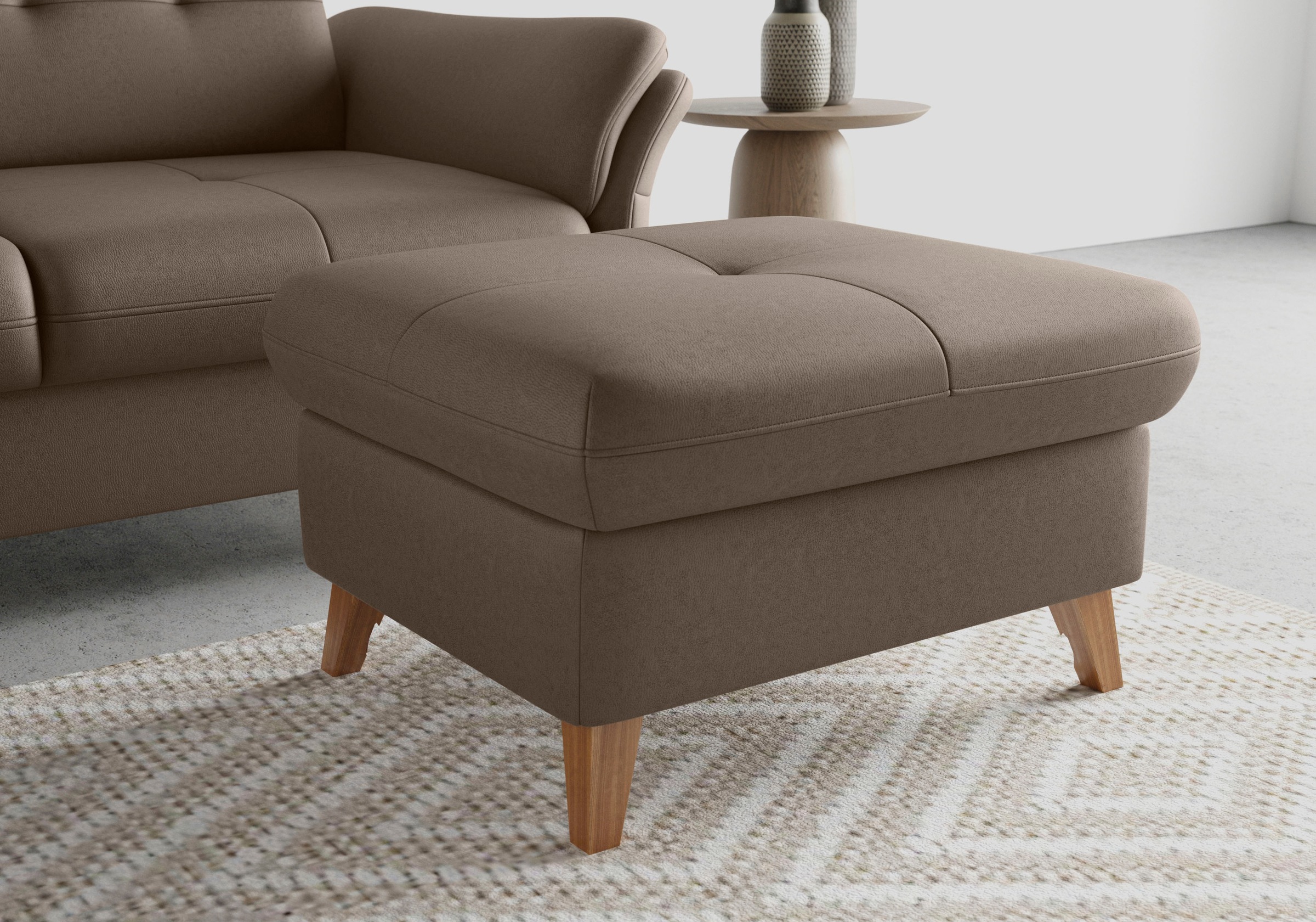 sit&more Stauraumhocker »Göteborg«, mit Federkern