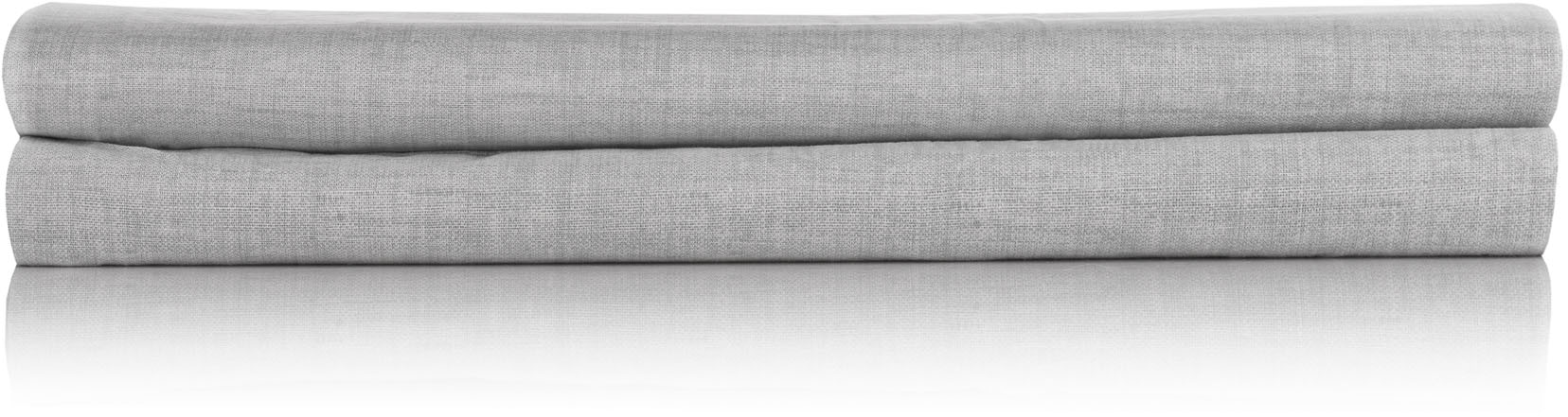 ZO HOME Bettlaken »Lino«, Laken aus 100% Baumwolle, Linen-look Print, Betttuch ab 90x200