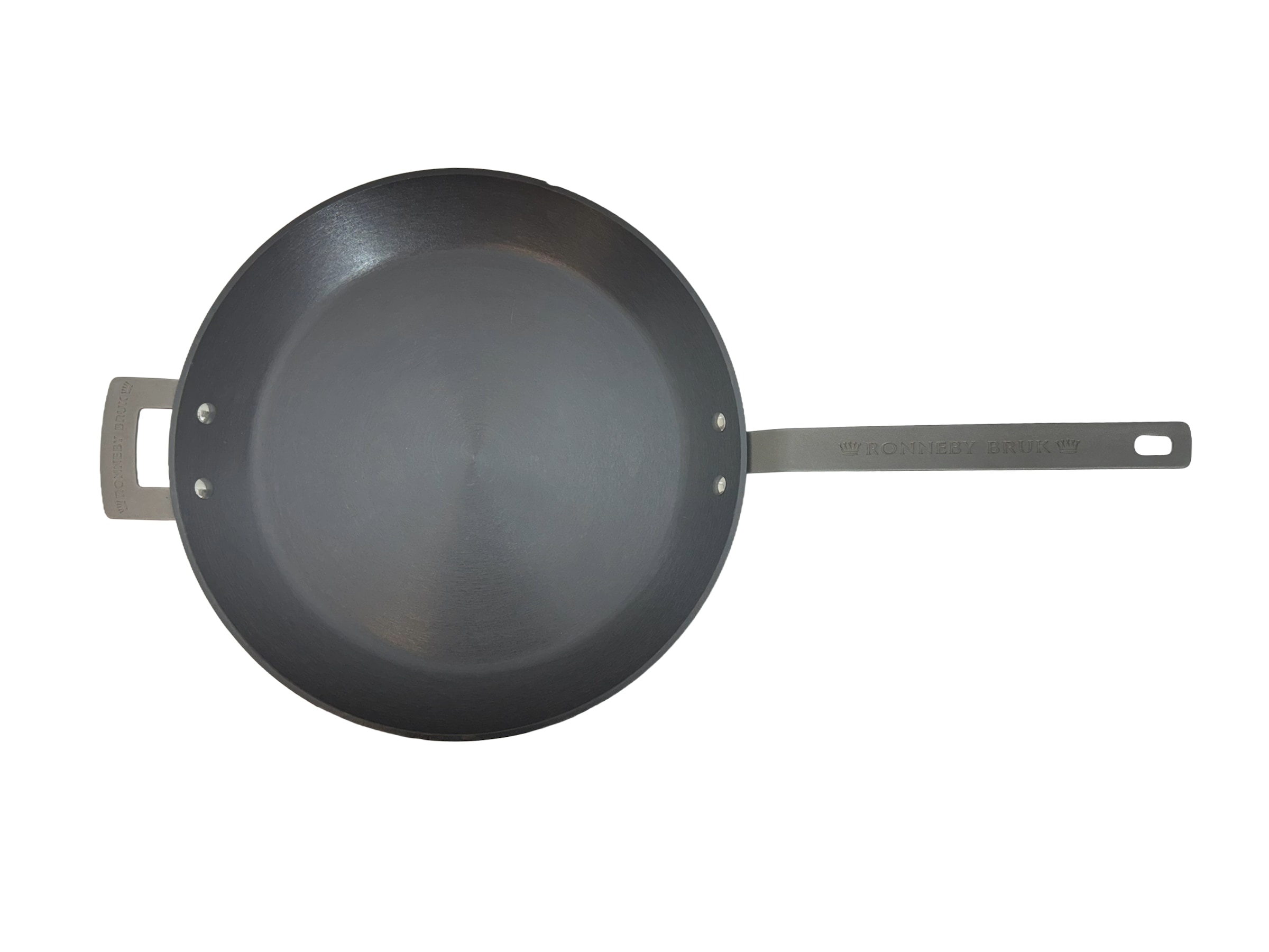 Ronneby Bruk Bratpfanne »Ultra Light Professional, Pfanne, Ø 36 cm, mit Schmiedeeisengriff« Gusseisen 1 tlg.