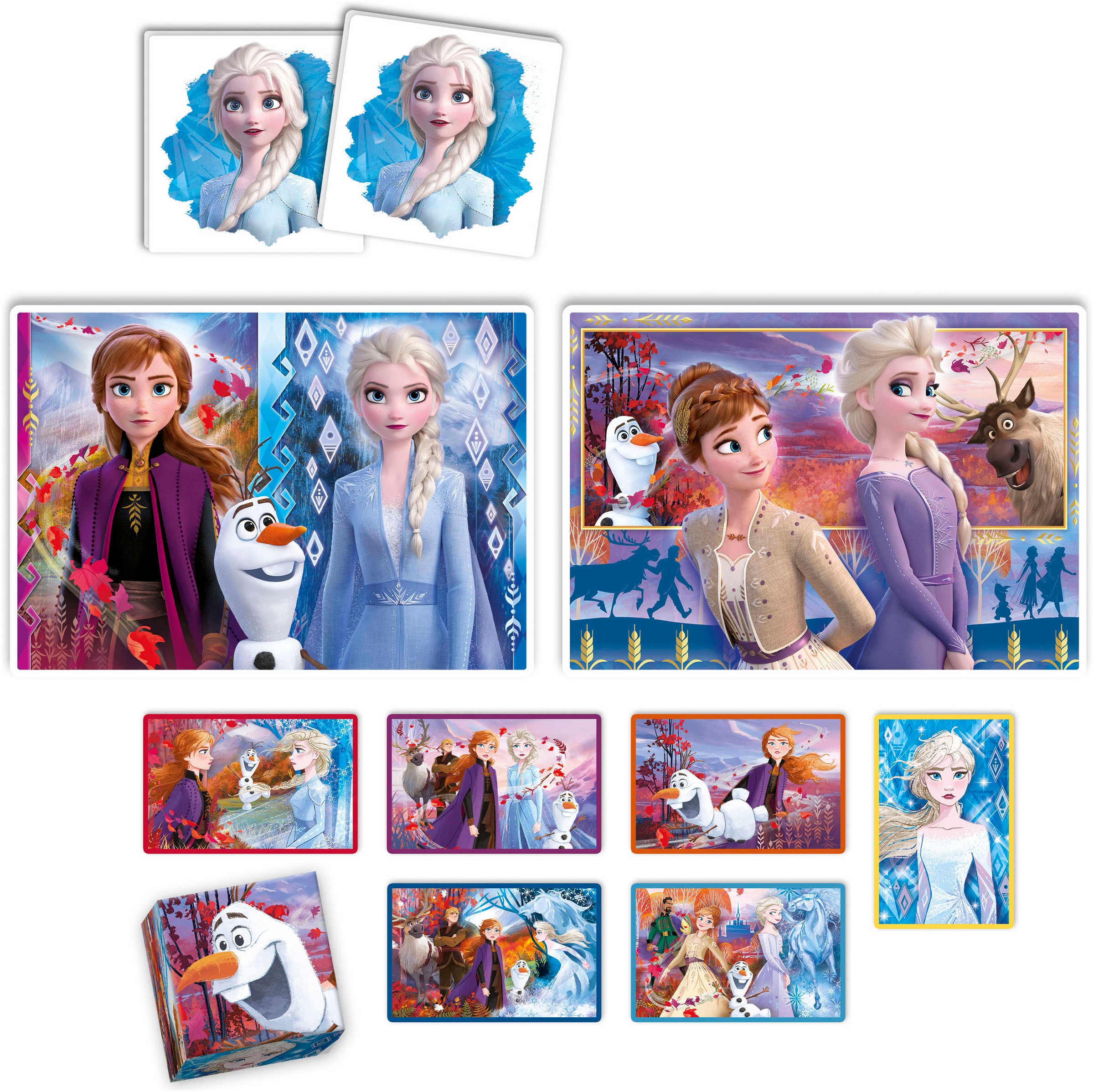 Clementoni® Puzzle »Edukit, 4n1, Frozen 2«, Made in Europe
