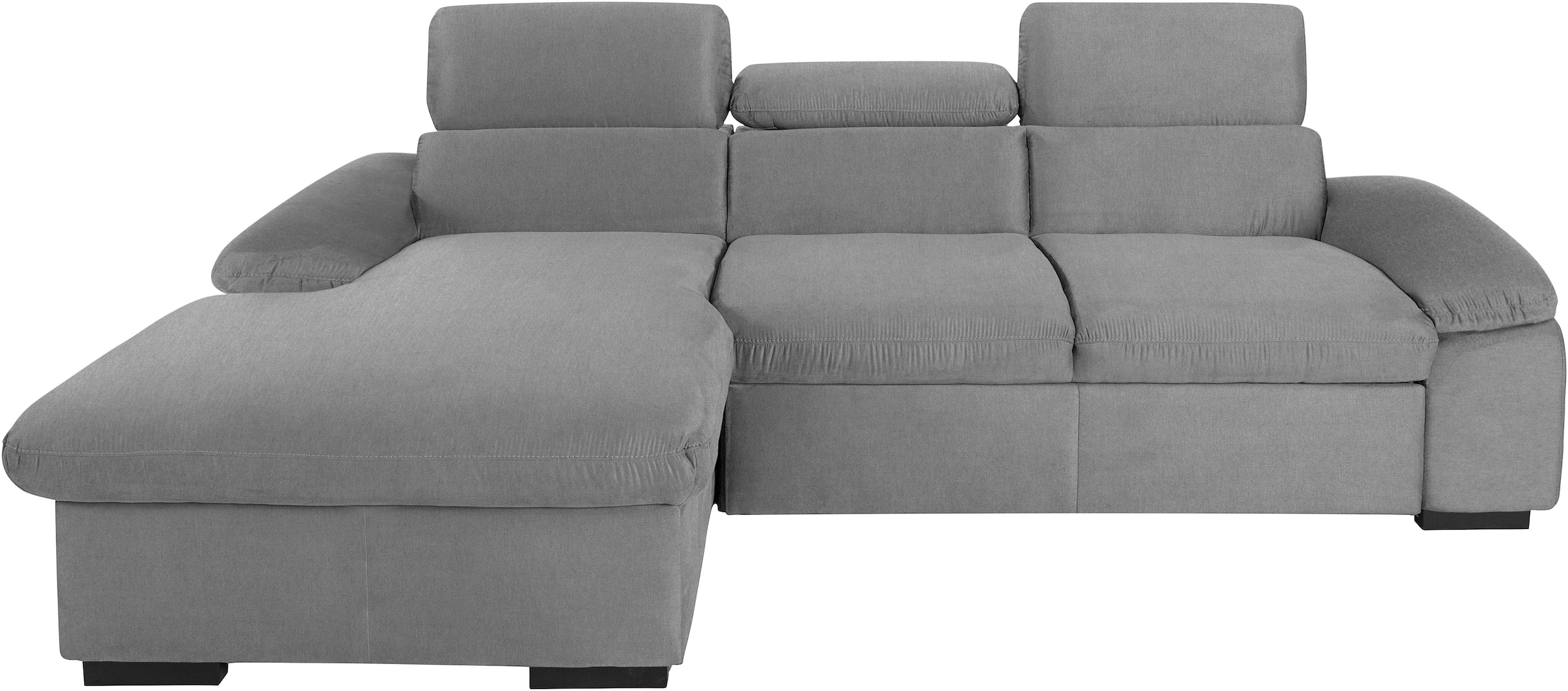 COTTA Ecksofa »Lola L-Form mit Kopfteilfunktion & Hocker«, (Set, mit Hocker günstig online kaufen