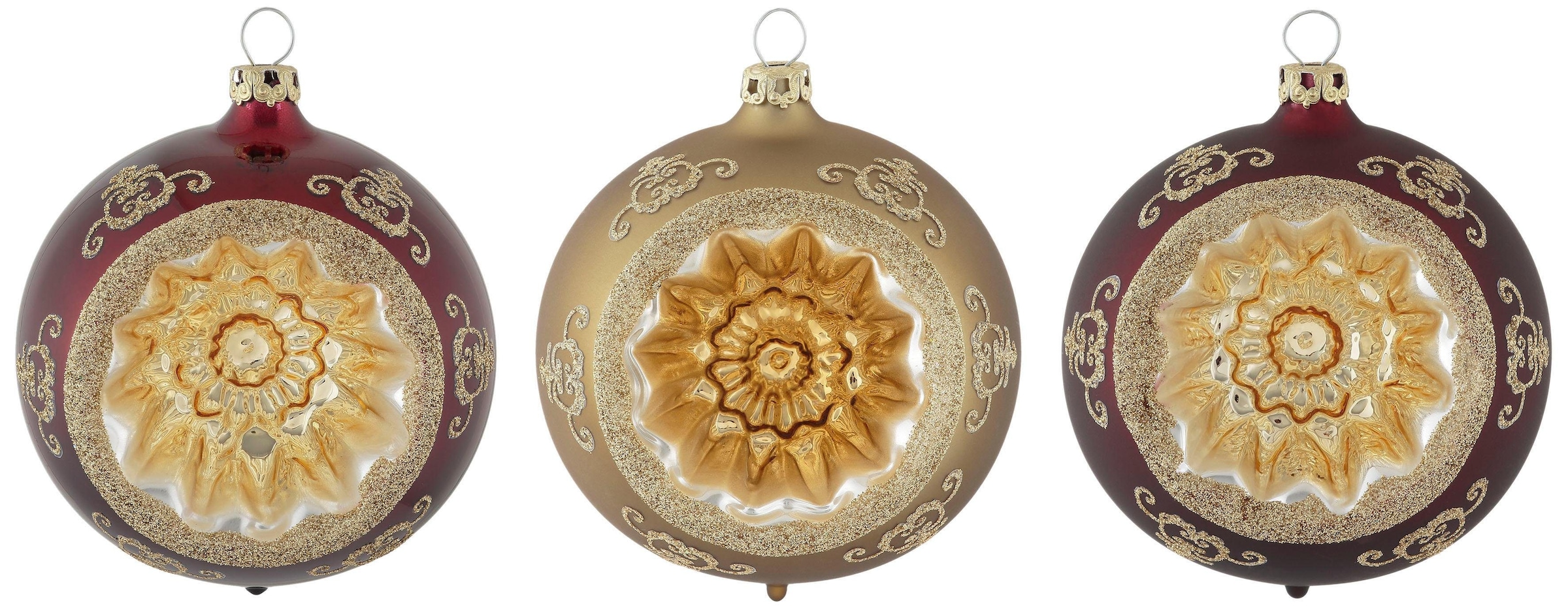 Thüringer Glasdesign Weihnachtsbaumkugel kaufen online \