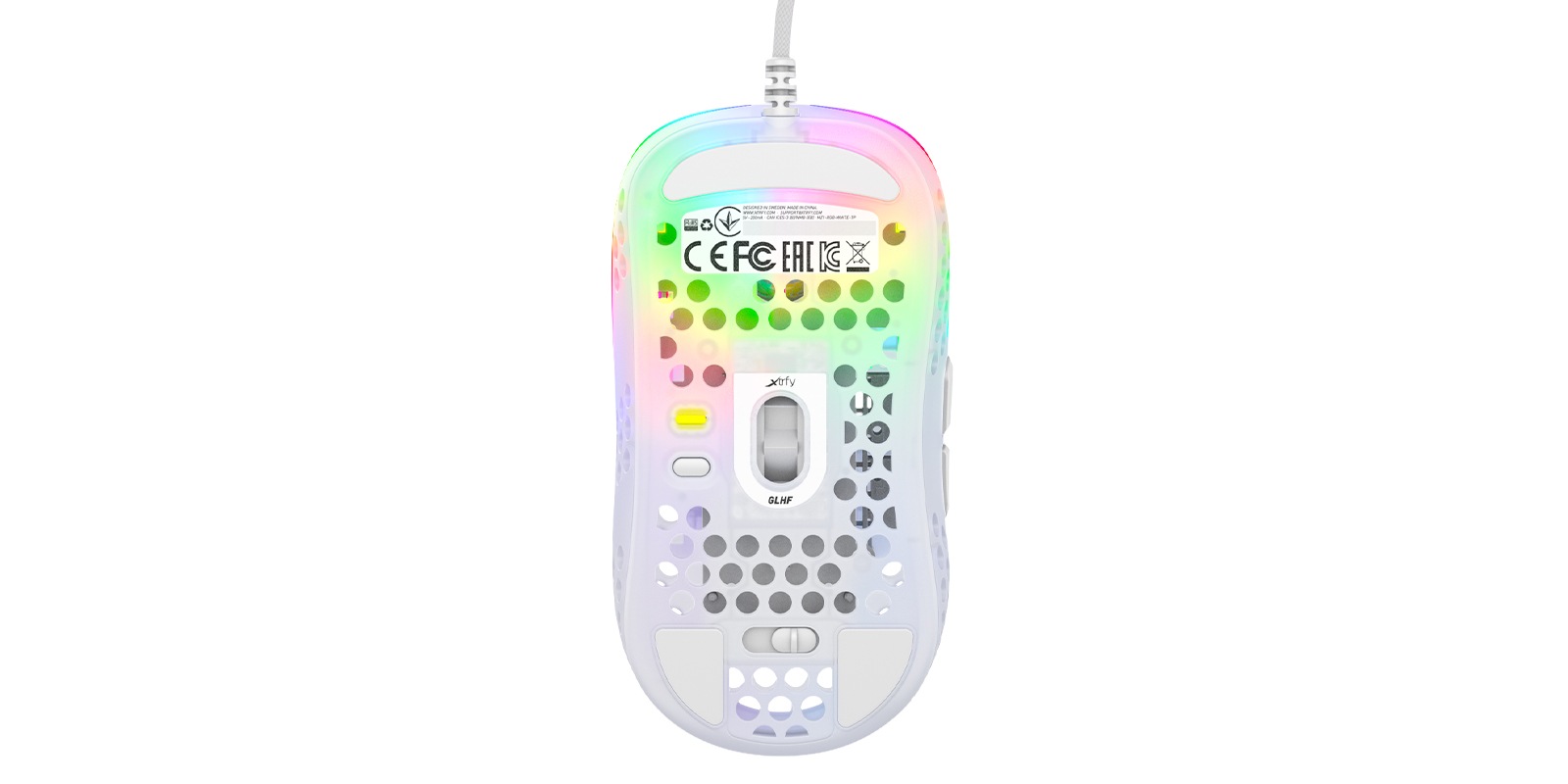 Cherry Xtrfy Gaming-Maus »MZ1 RGB«, kabelgebunden, ultraleichte Gaming-Maus