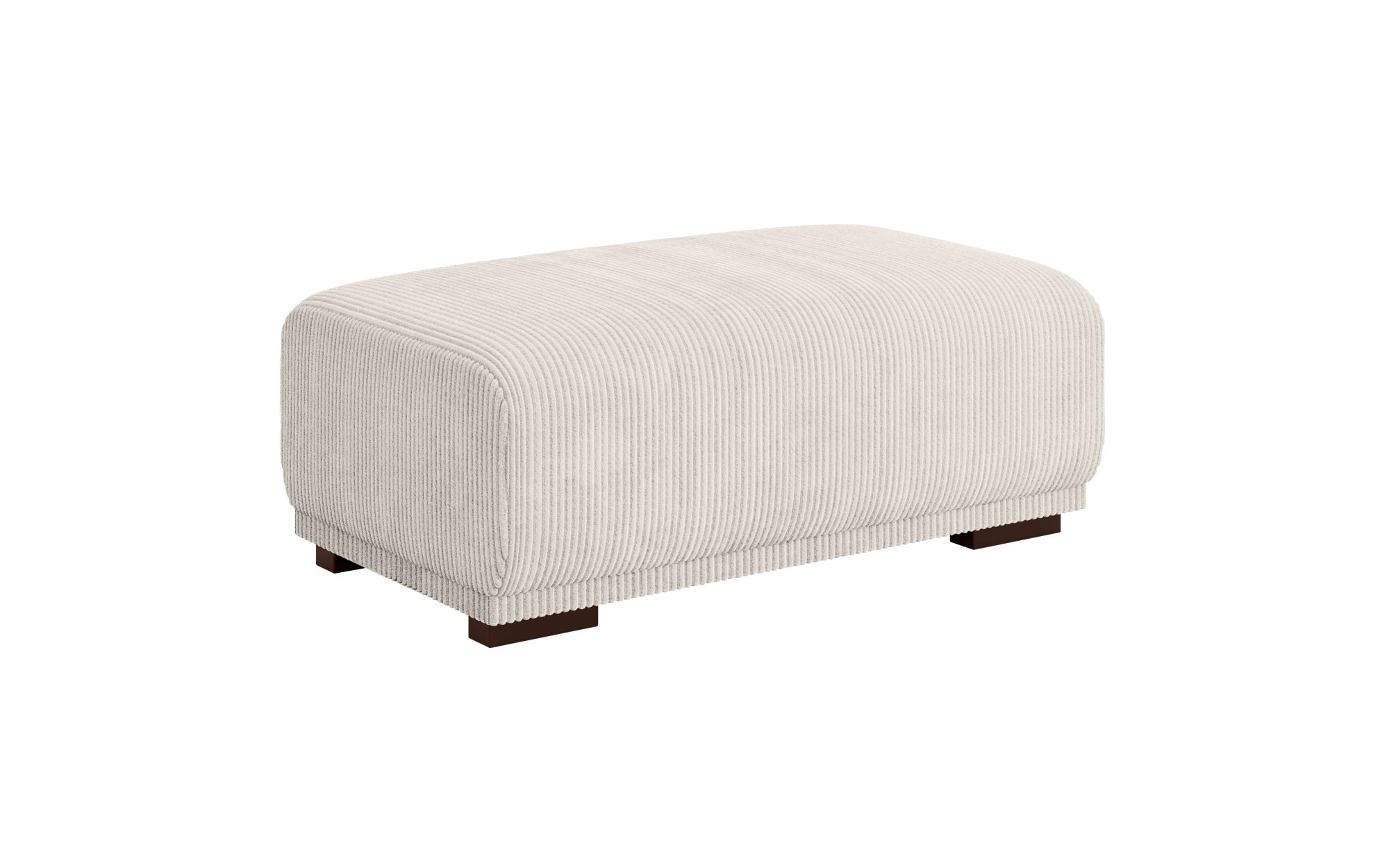 Home affaire Polsterhocker »BORNHOLM, großer Hocker passend zur Serie, Maße B/T/H: 122/72/46 cm«, mit Wellenfederung, in hochwertiger Verarbeitung