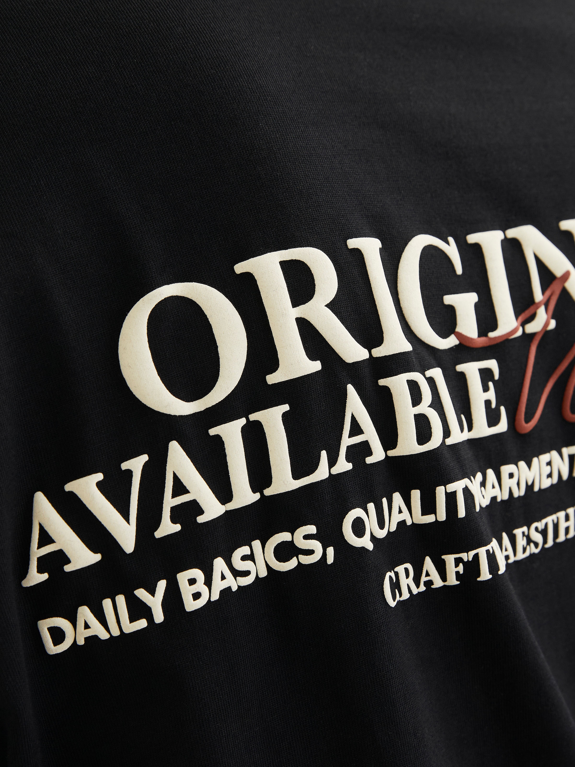 Jack & Jones T-Shirt »JORISLINGTON TYPE TEE SS CREW NECK SN«