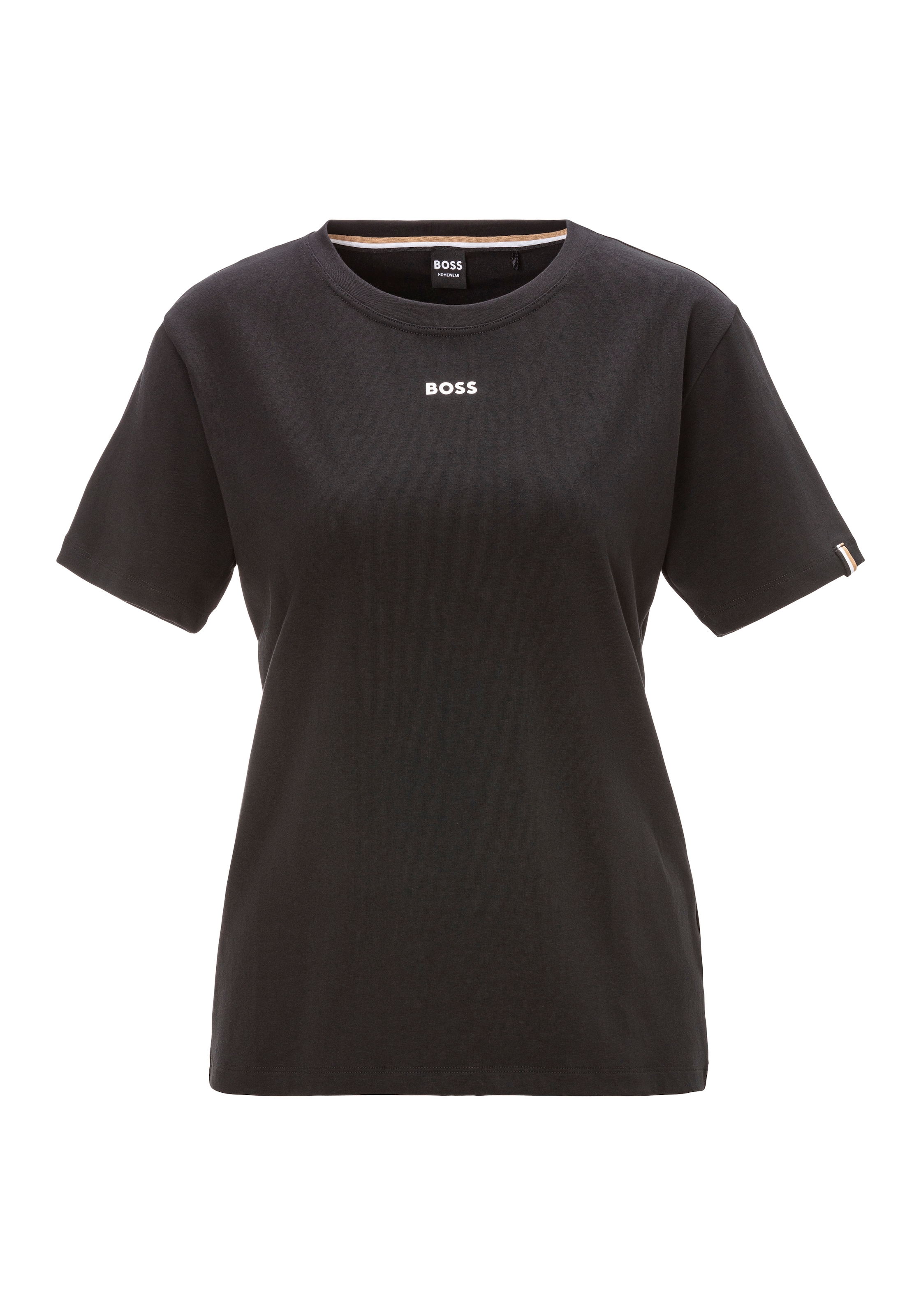 BOSS T-Shirt »CI_T-Shirt«, mit BOSS Logo-Schriftzug & Label