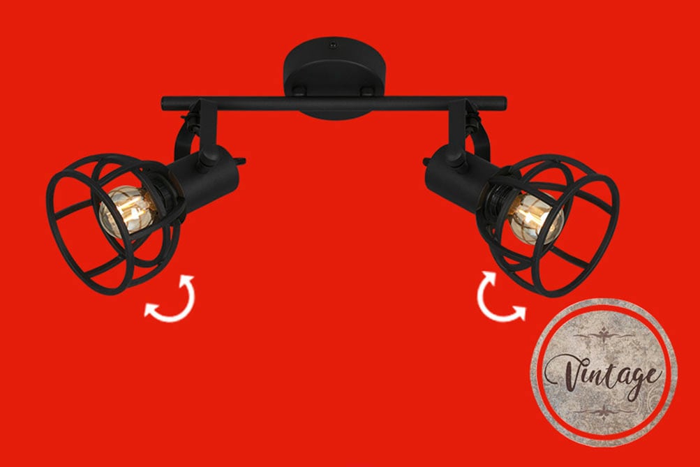 Briloner Leuchten LED Deckenspot »KORBO BLACK« günstig online kaufen