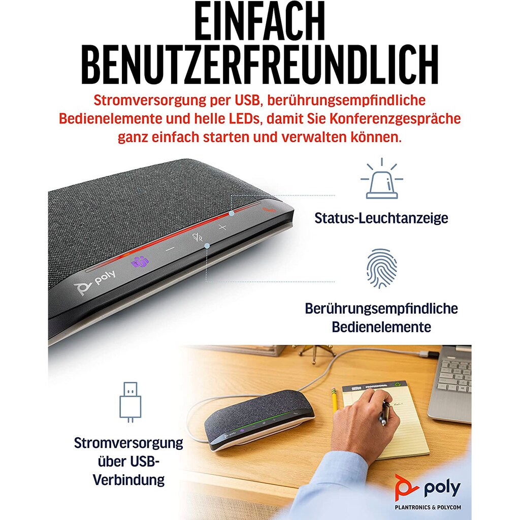 Poly Konferenzlautsprecher »Sync 10«