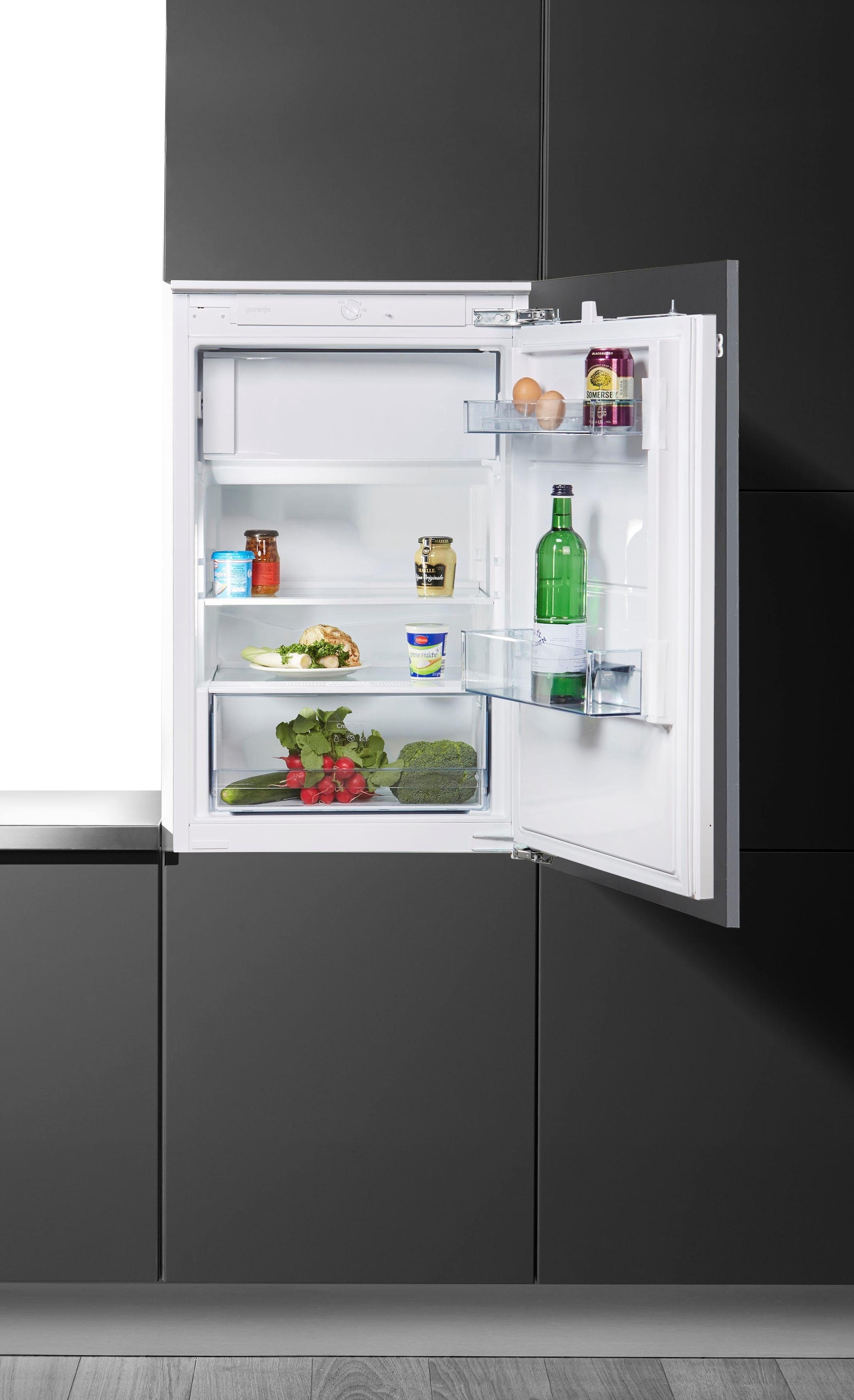 Bild von GORENJE Einbaukühlschrank »RBI2092E1«, RBI2092E1, 87,5 cm hoch, 54 cm breit, integrierbar