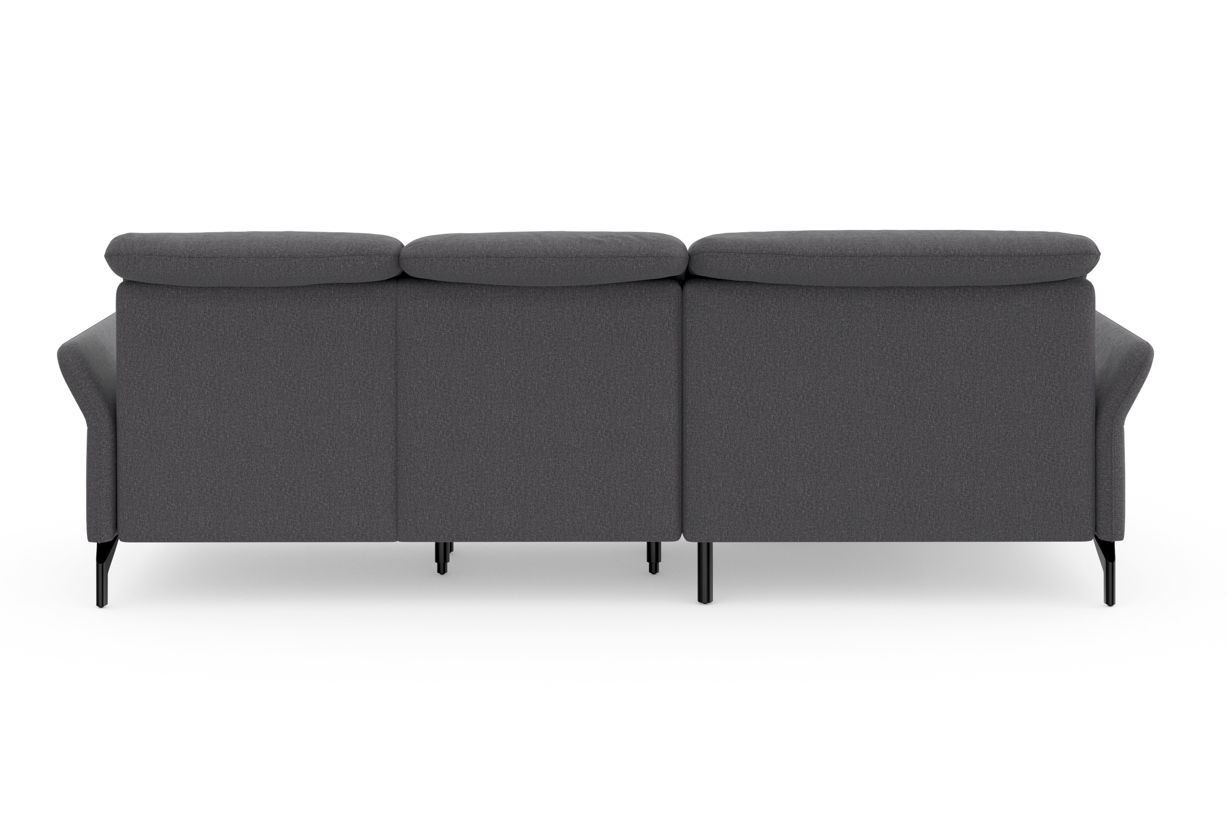sit&more Ecksofa »Fashion L-Form«, wahlweise mit Kopfteilverstellung und Vorziehsitz, motorisch