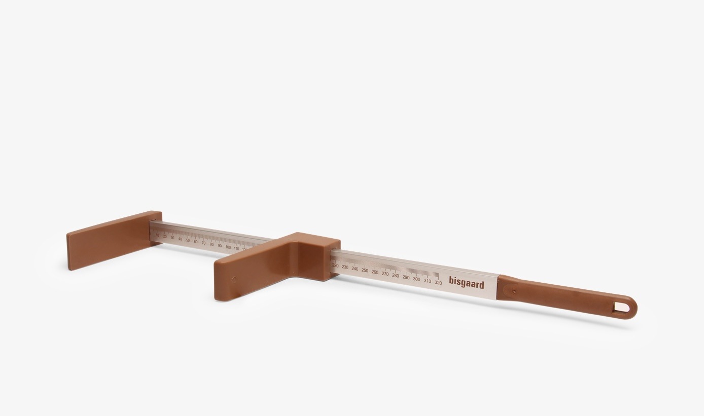 Bisgaard Fußmessgerät »foot gauge«, (1 St.), Fußmessinstrument, Ideal für präzise und komfortable Messungen!