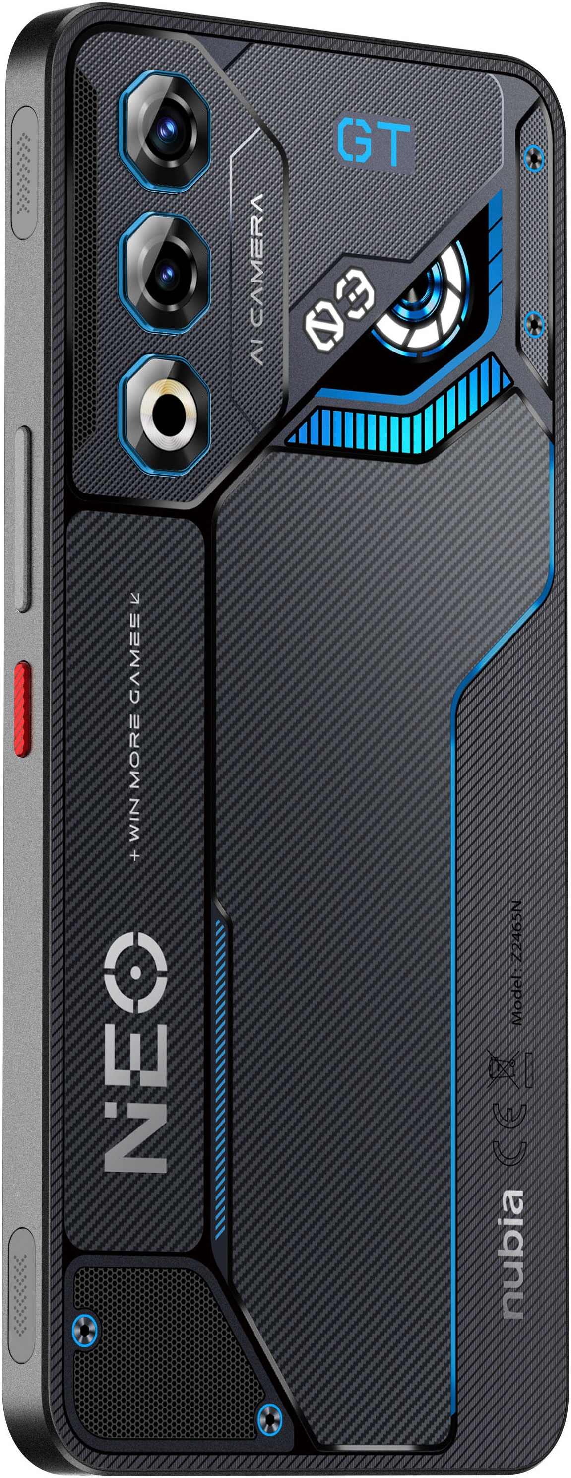 Nubia Smartphone »Neo 3 GT 5G«, Interstellar Gray