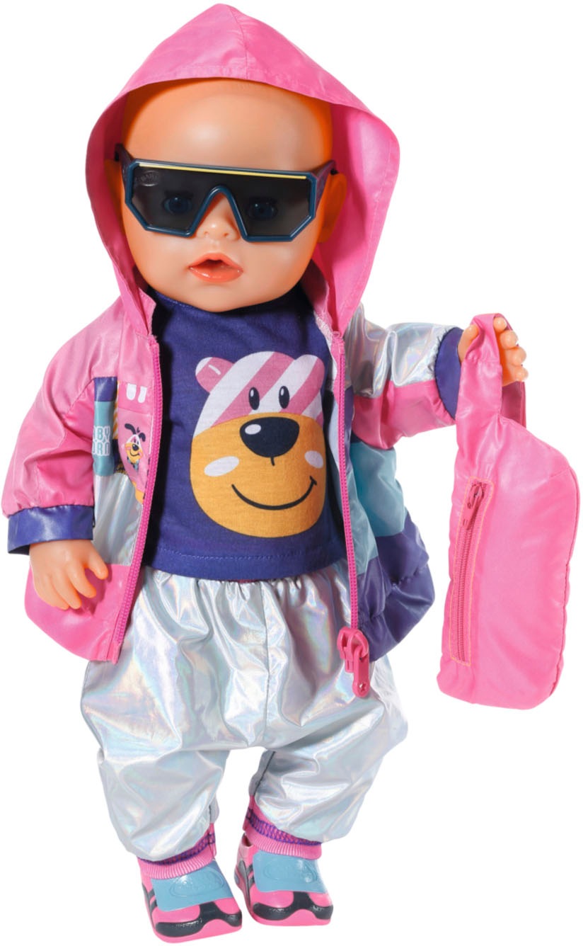 Baby Born Puppenkleidung »Deluxe Fahrrad Set, 43 cm«, (Set, 7 tlg.)