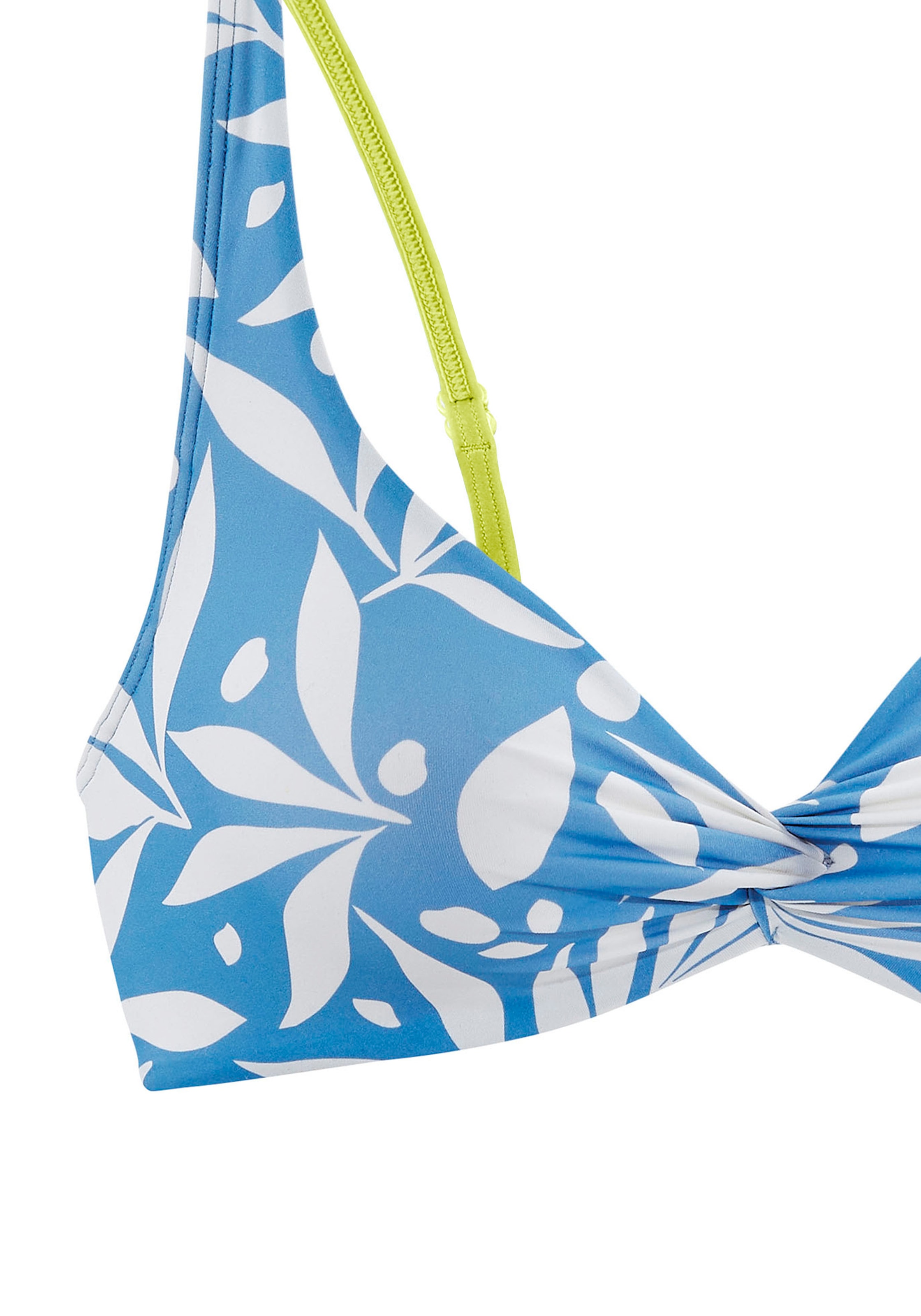 LASCANA ACTIVE Bügel-Bikini-Top »Lia«, mit Knotenoptik vorn