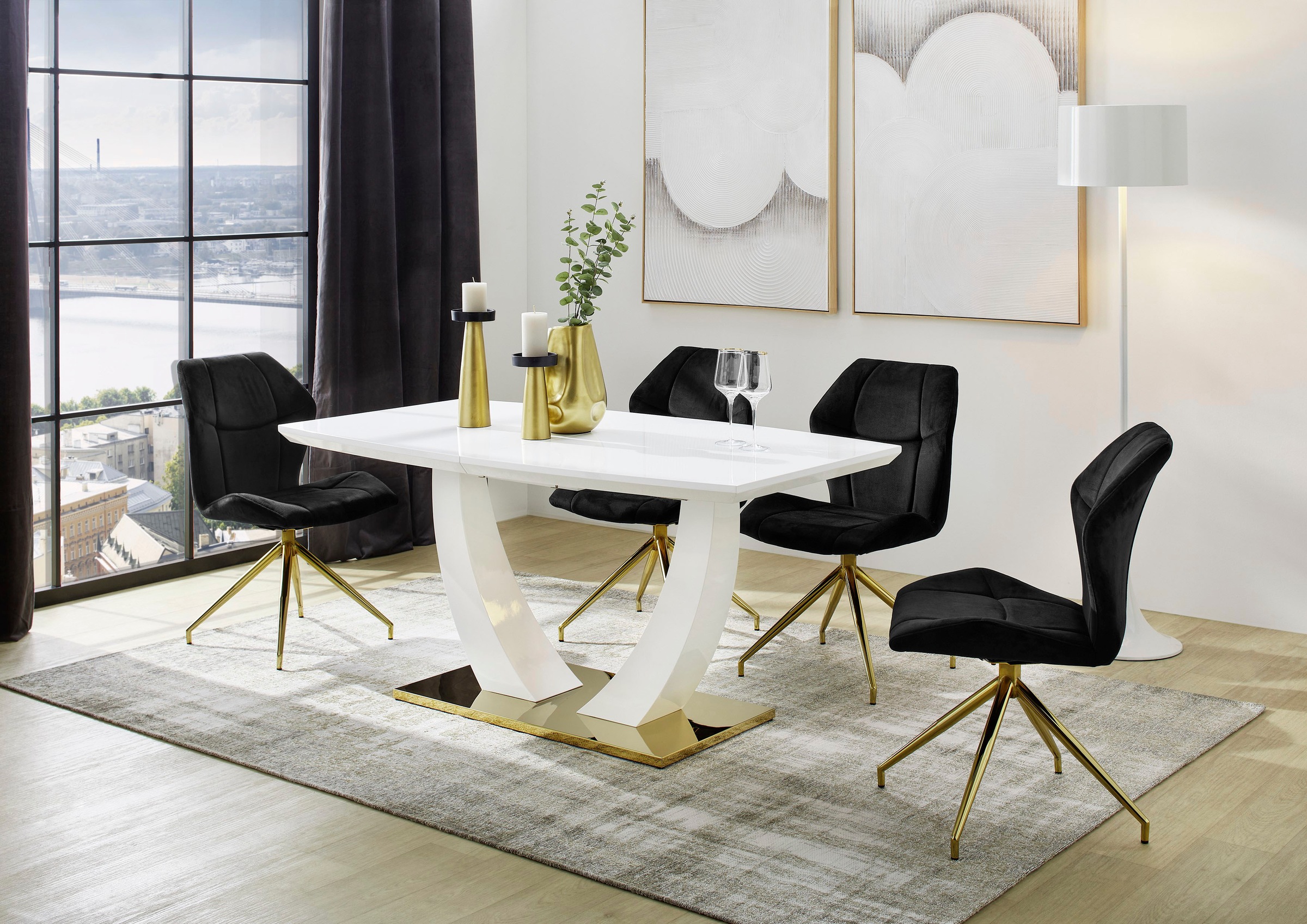 Jockenhöfer Gruppe Esstisch »Alexandria«, ausziehbar (160-200x90cm), Bootsf günstig online kaufen