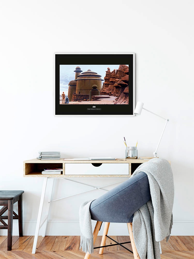 Komar Bild »Star Wars Classic RMQ Jabbas Palace«, Star Wars, (1 St.), Wandbild zur Dekoration im Kinderzimmer - ohne Rahmen