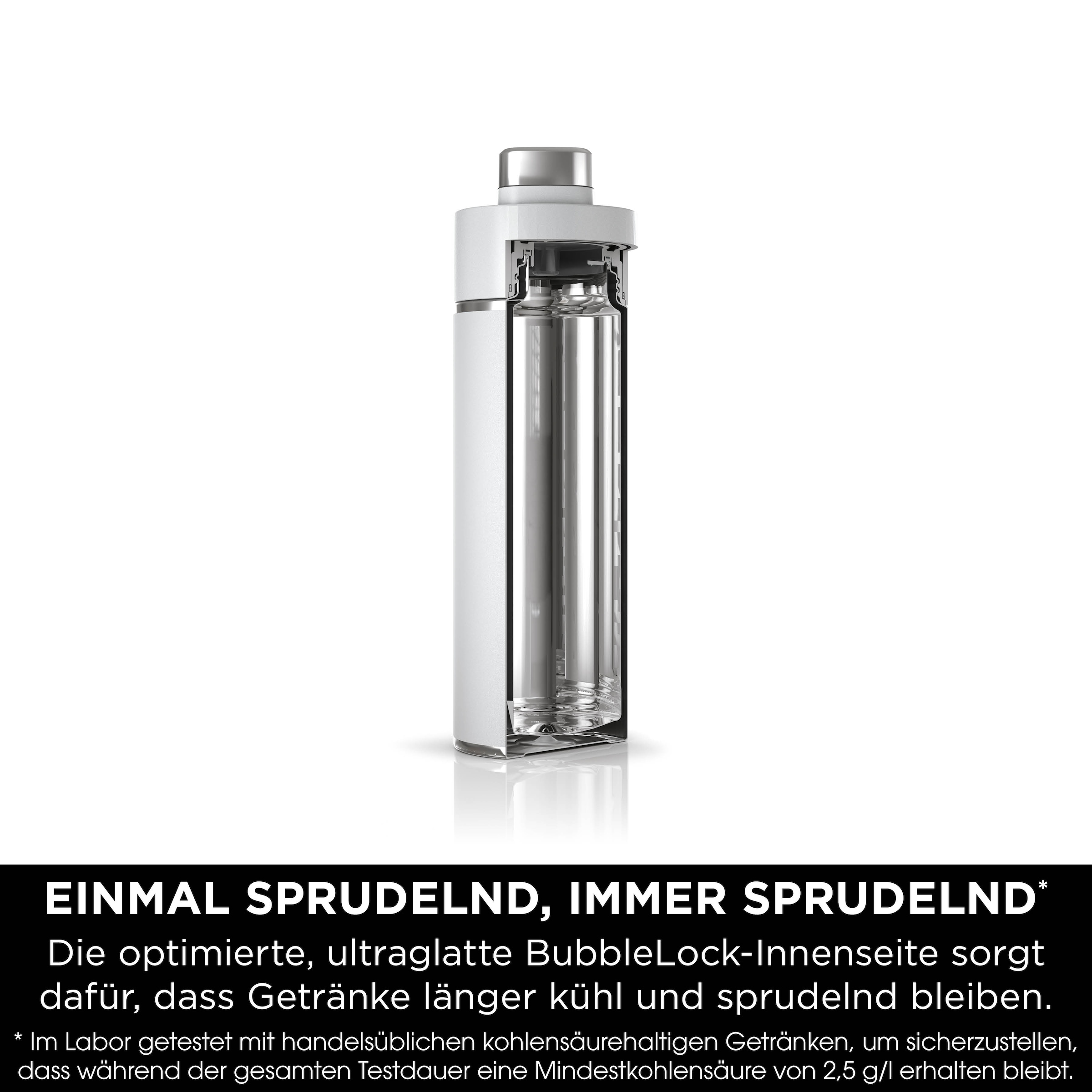 NINJA Isolierflasche »Ninja Thirsti Reiseflasche – 530 ml DW1801EUU / 700 ml DW2401EUU«, Getränke bleiben 24 Stunden kalt, 12 Stunden heiß, Eis hält 2 Tage