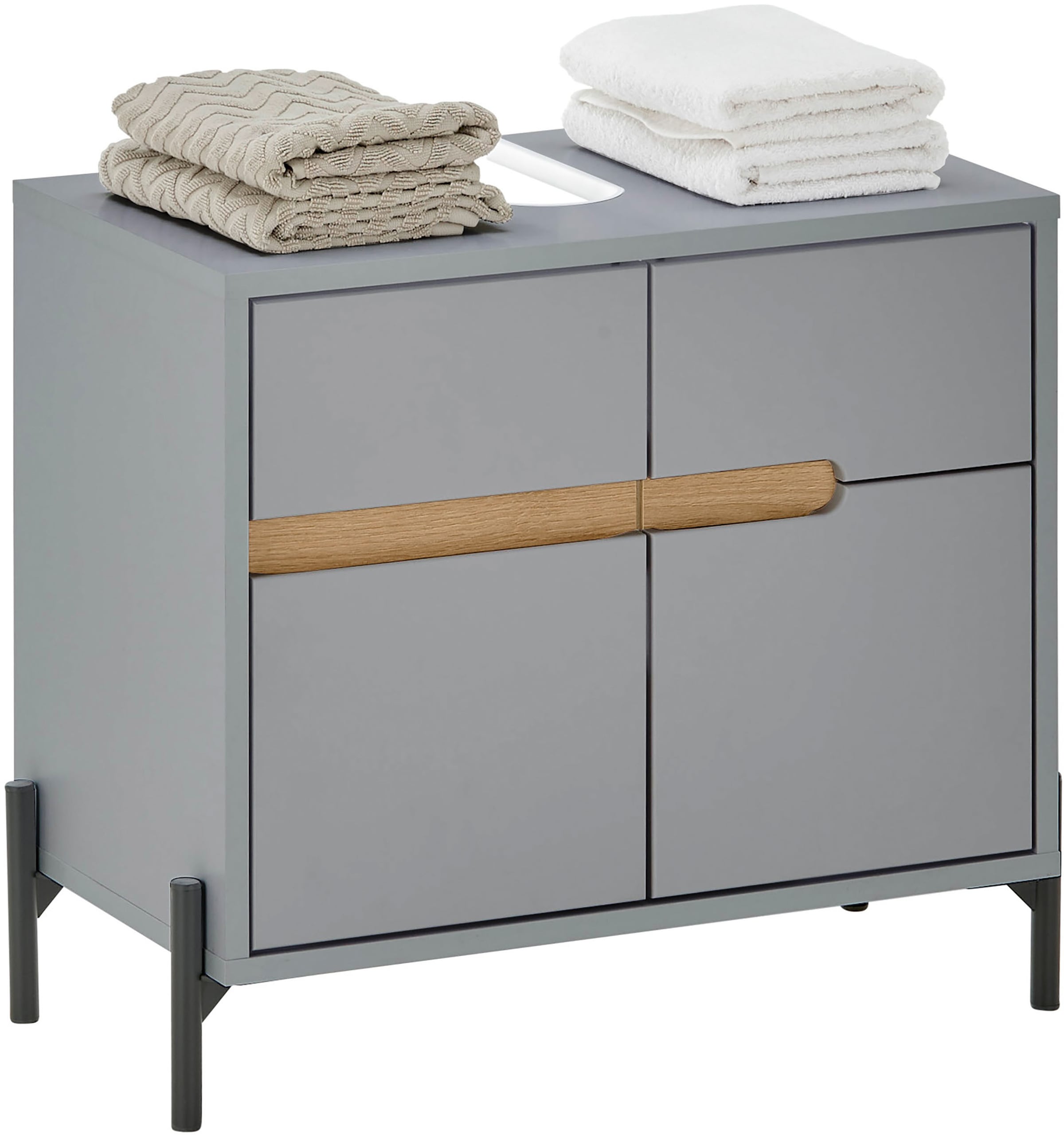 BASIC by Balculina Waschbeckenunterschrank »Avanto B/H/T 60x55x35 cm« 1 Stk günstig online kaufen